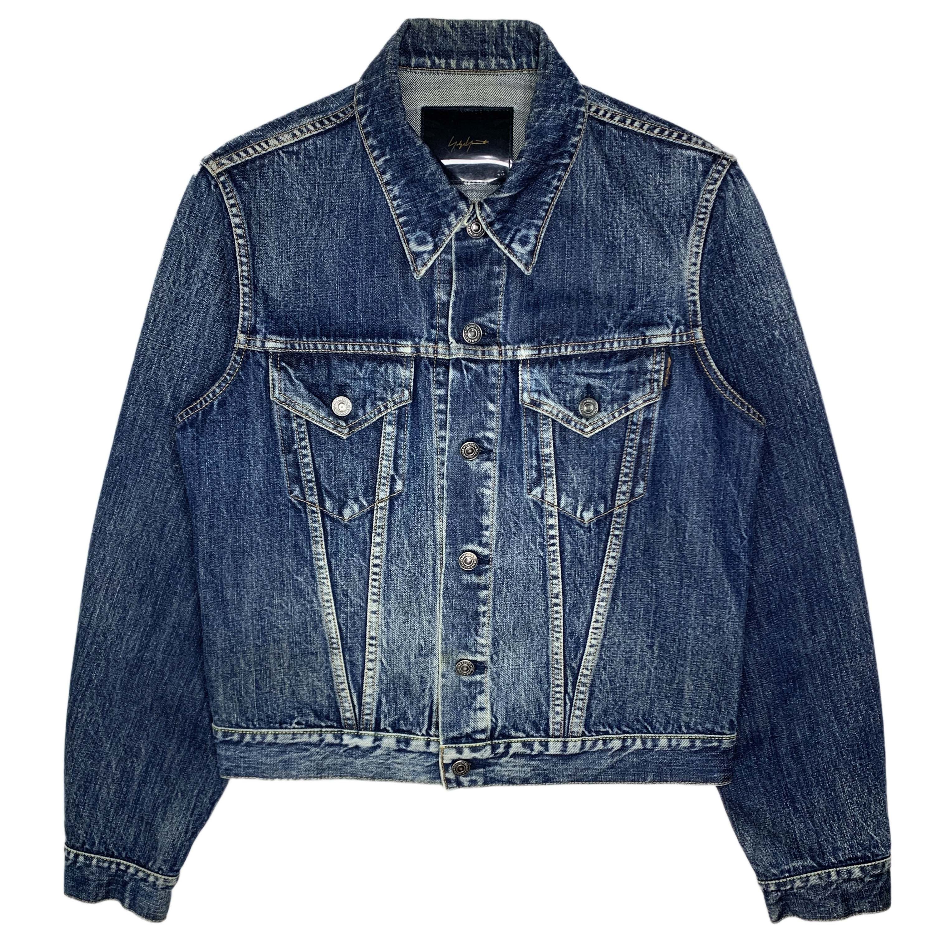 Yohji Yamamoto SS02 Washed Denim Jacket | myclothingarchive