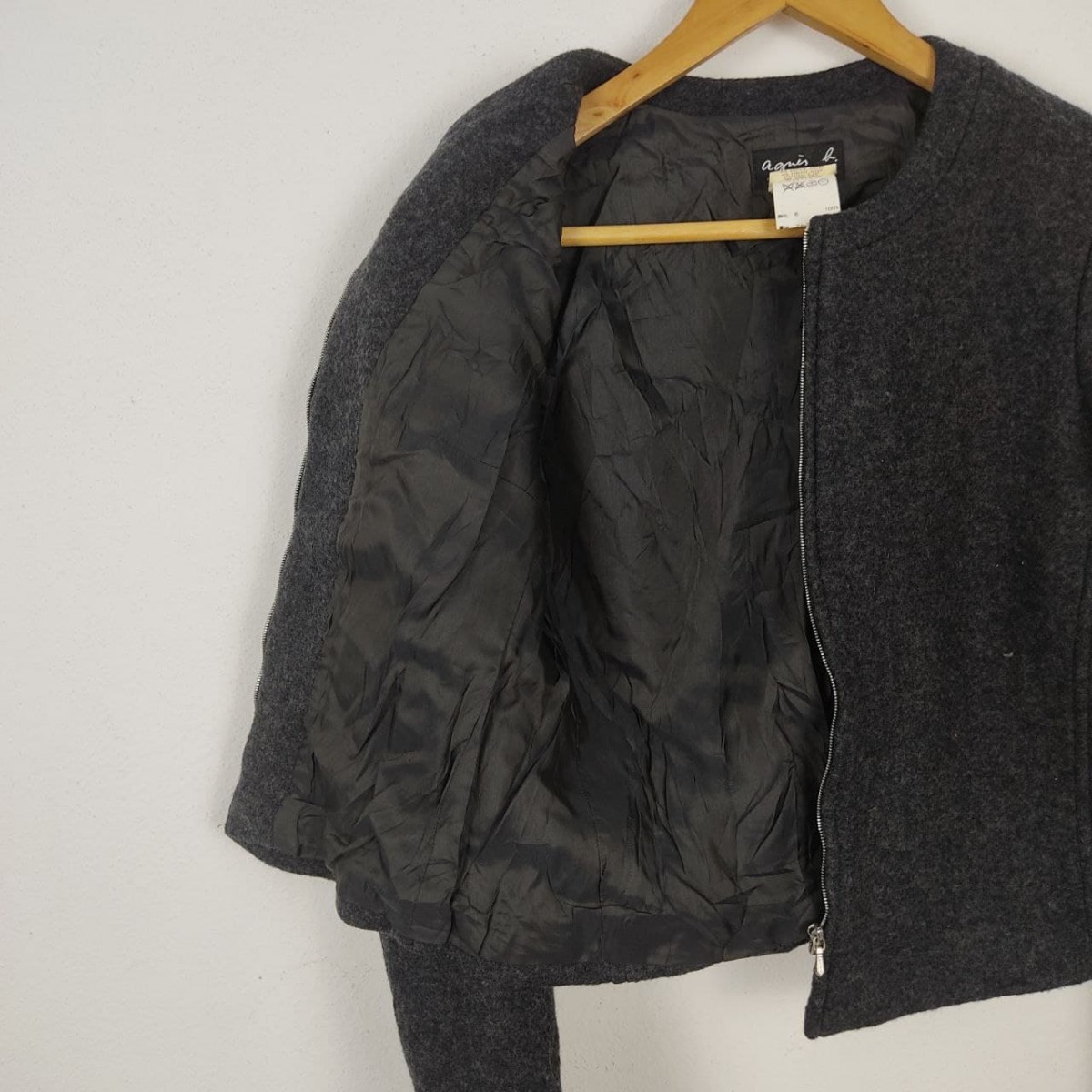 agnes b. Homme PARIS Wool Jacket サイズ3 agnes b. Homme PARIS Wool Jacket サイズ3