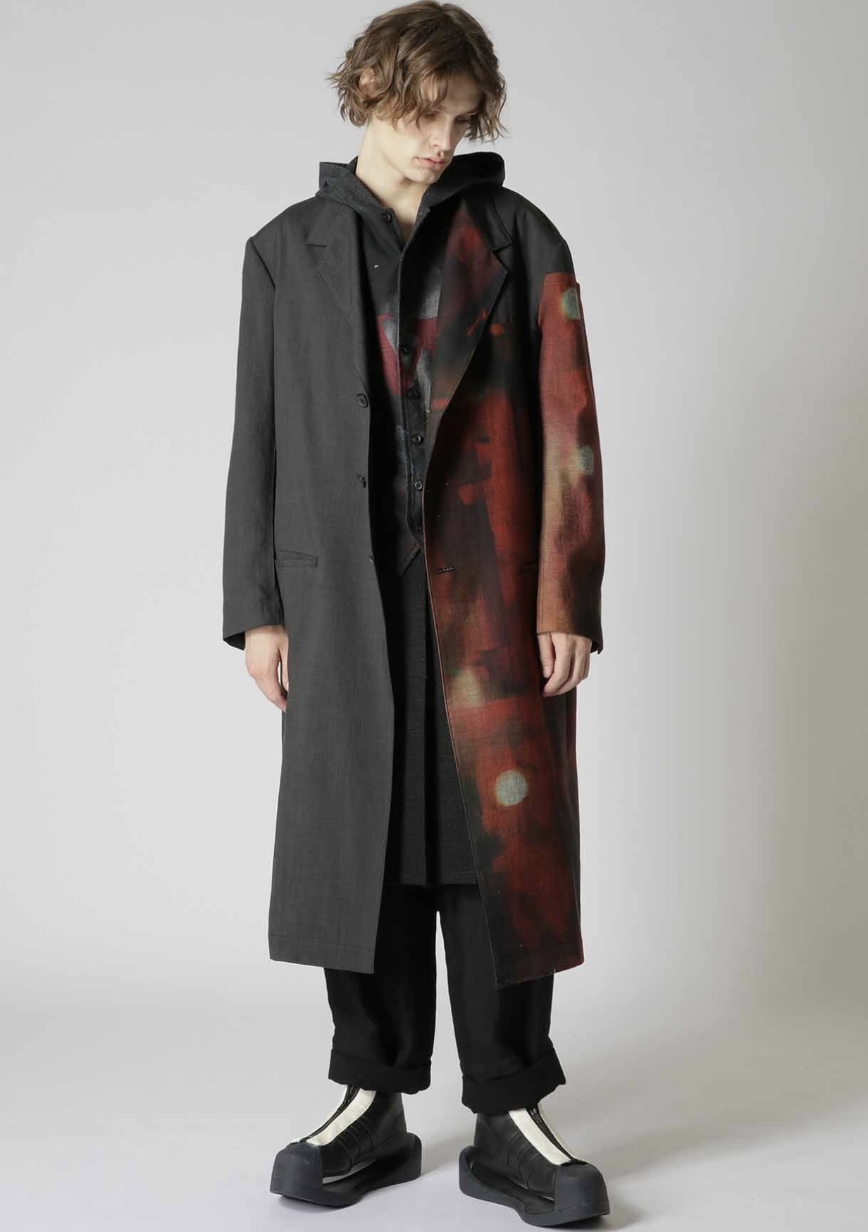 styling/ スタイリング color long coat Yohji Yamamoto Yohji Yamamoto Pour Homme 2023SS Romantic