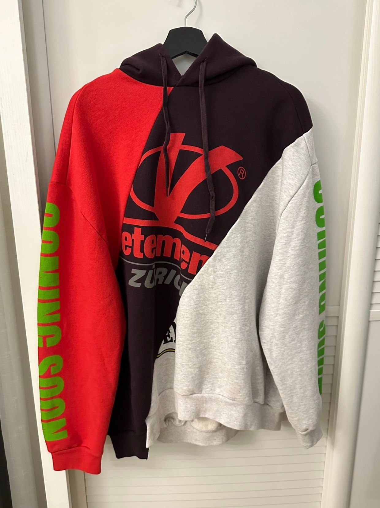 Coming soon vetements hoodie clearance