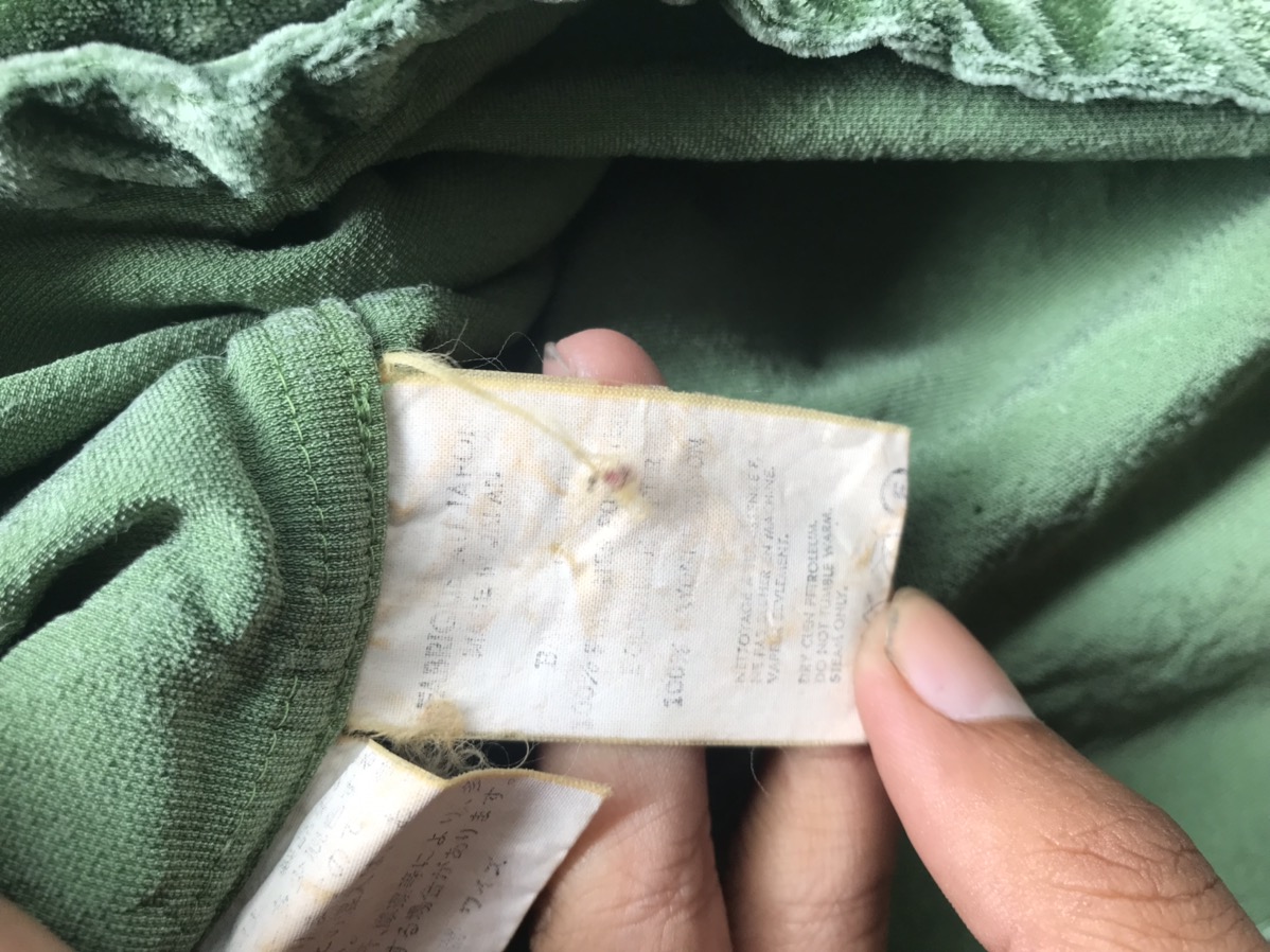 Yohji Yamamoto Y's Velvet button Up Rare colour