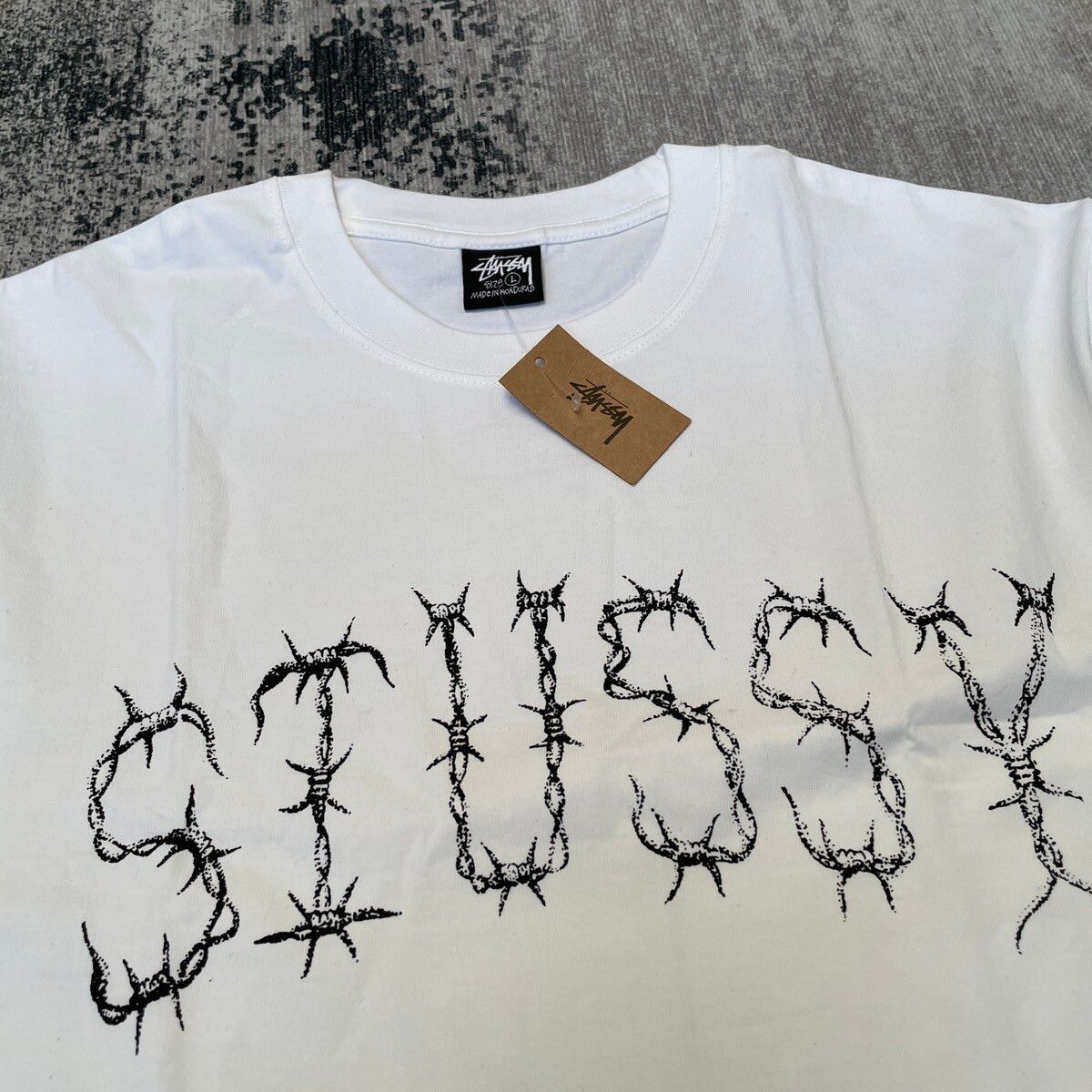 ★送料・関税込★Stussy★BARB TEE ★Tシャツ★WHITE Buy Stussy Barb Tee 'White' - 1904960 WHIT | GOAT