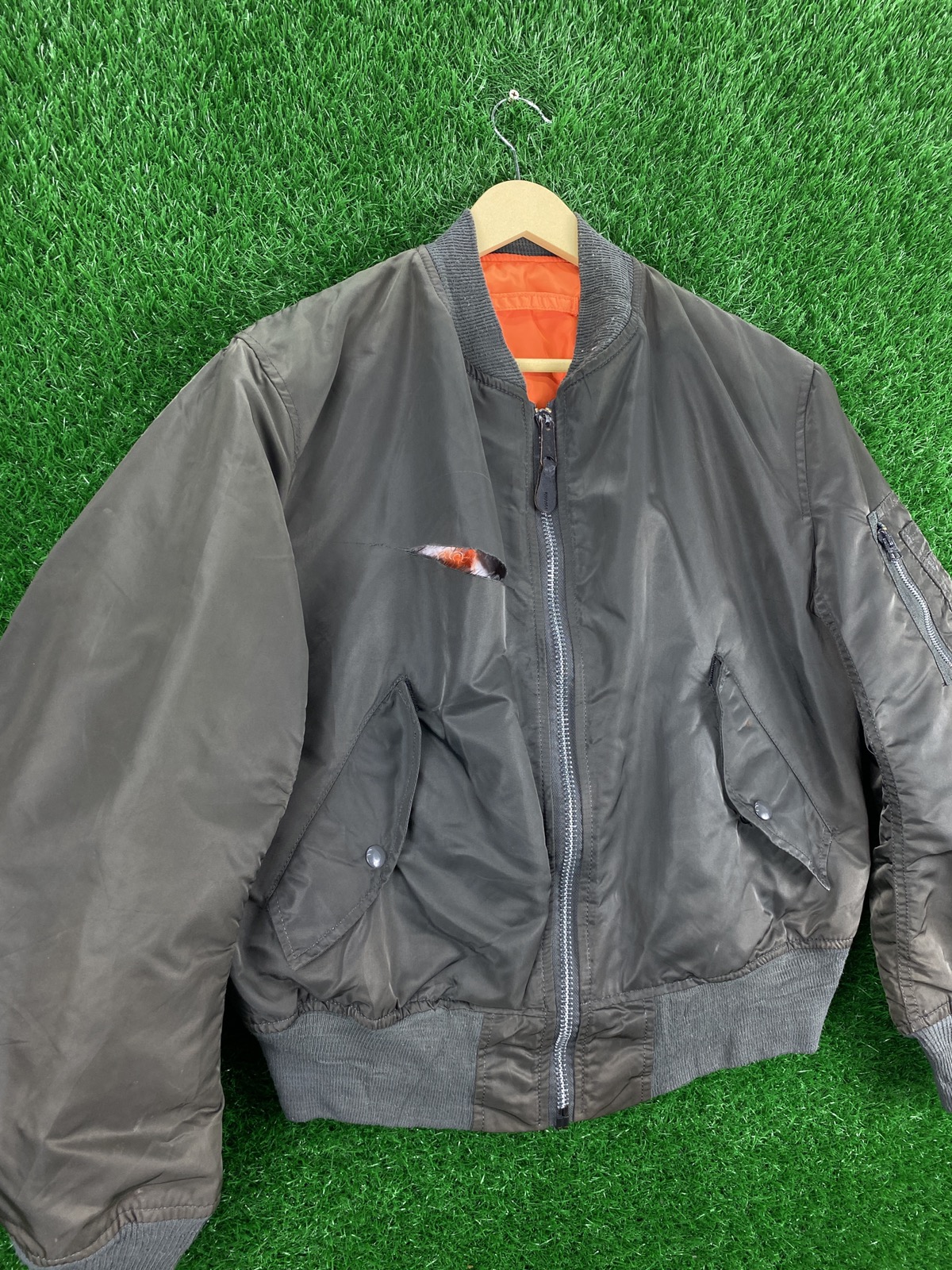 Other Designers Vintage - ‼️OFFER‼️Vintage 90s Alpha MA-1