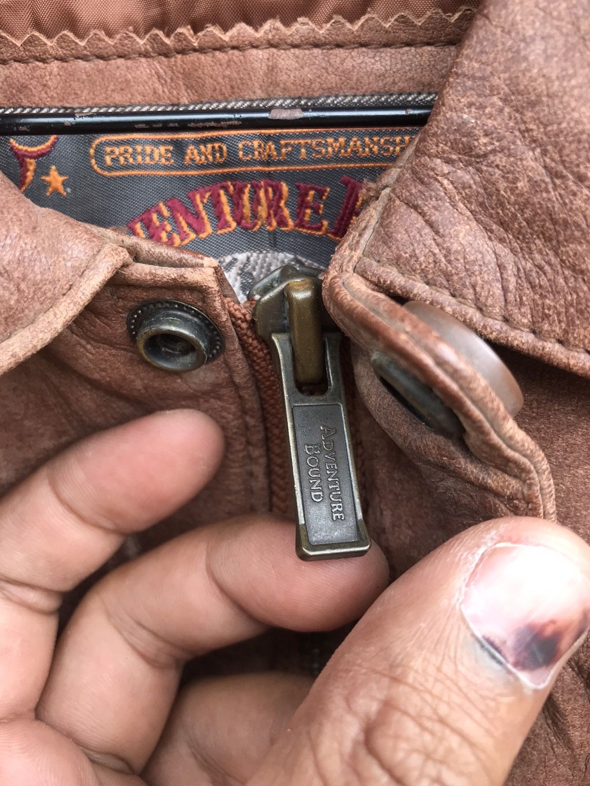 Adventure Bound レザー ボンバージャケット　Thinsulate Other Designers Vintage Adventure Bound Thinsulate M3