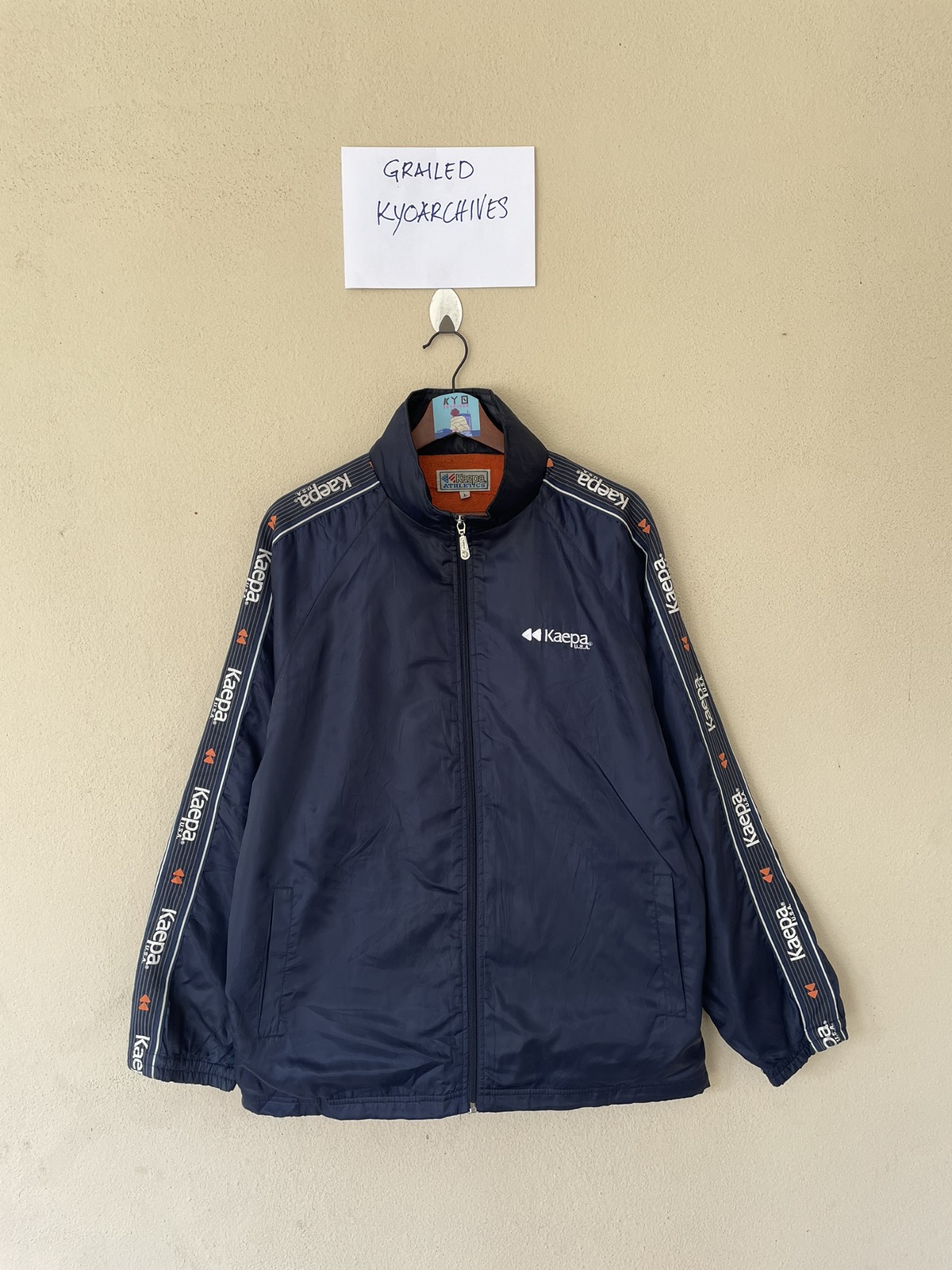 Other Designers Japanese Brand VINTAGE KAEPA TRACK JACKET kyoarchives REVERSIBLE