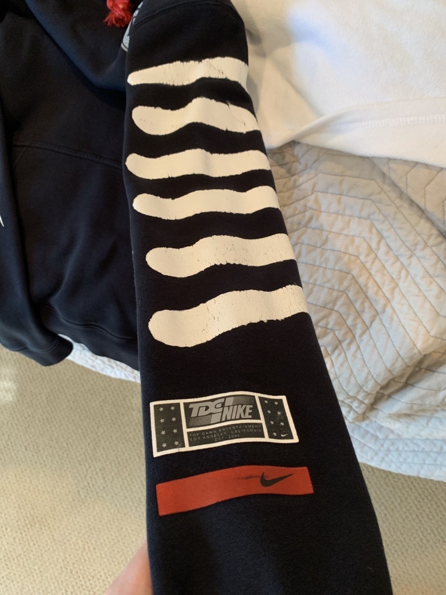 tde x nike hoodie
