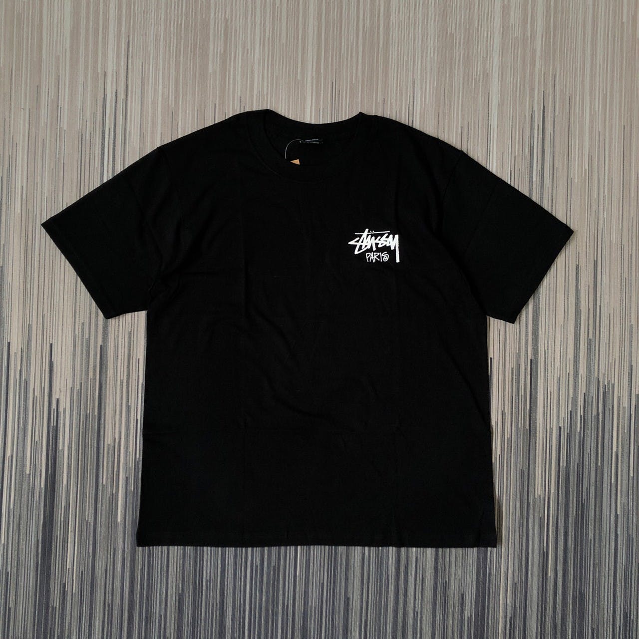 トップス Stussy Paris Tee \"Natural XL Stüssy Stussy Paris Tee | pierresadeux | REVERSIBLE