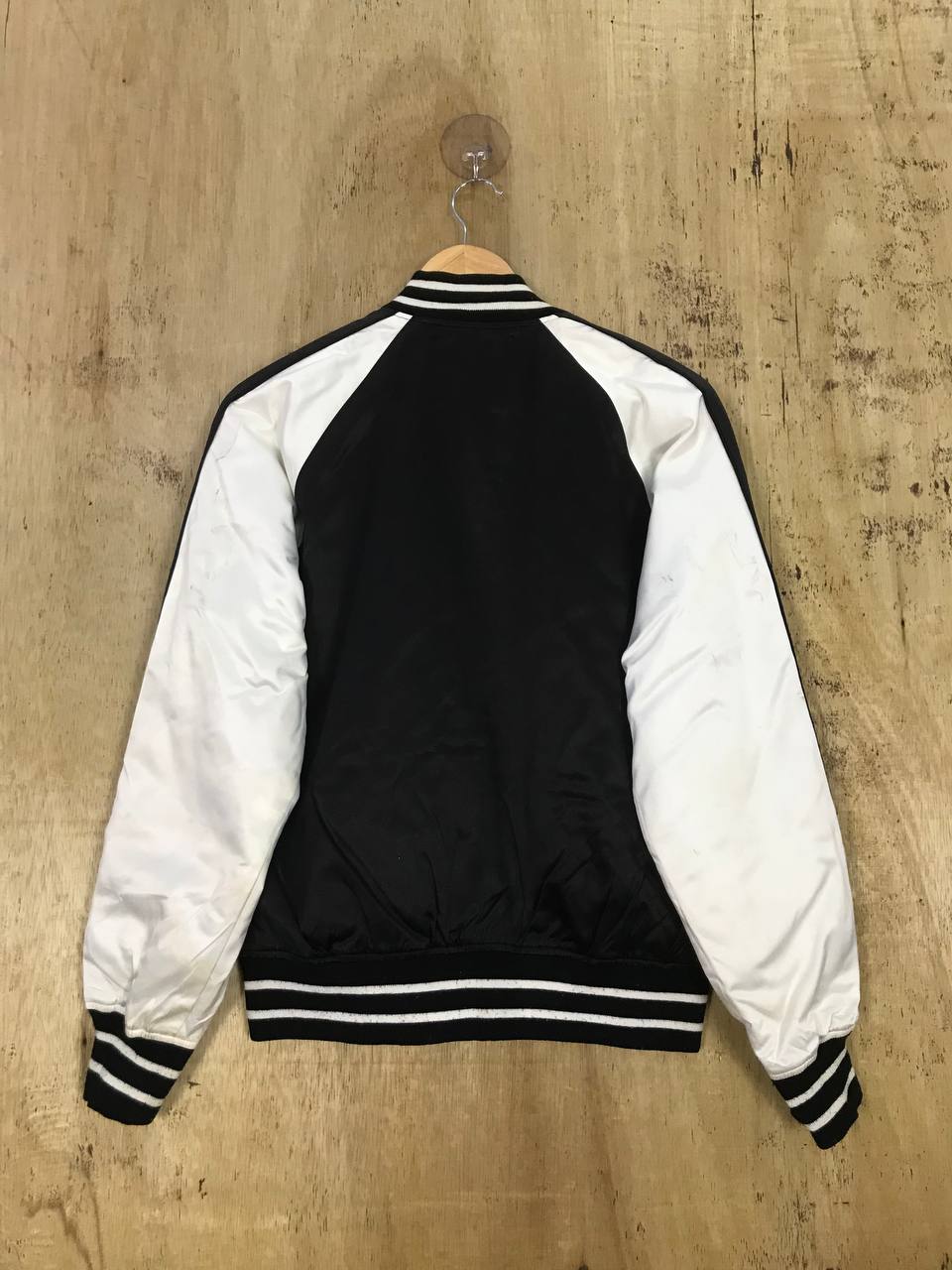 GU Japan selling Plain Varsity Jacket Medium Size