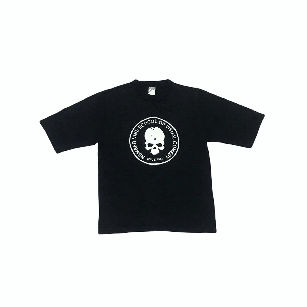 ホフディラン× ナンバーナイン　Tシャツ　騙し絵　ハイスクール　制服　2001 ホフディラン× ナンバーナイン Tシャツ 騙し絵 ハイスクール