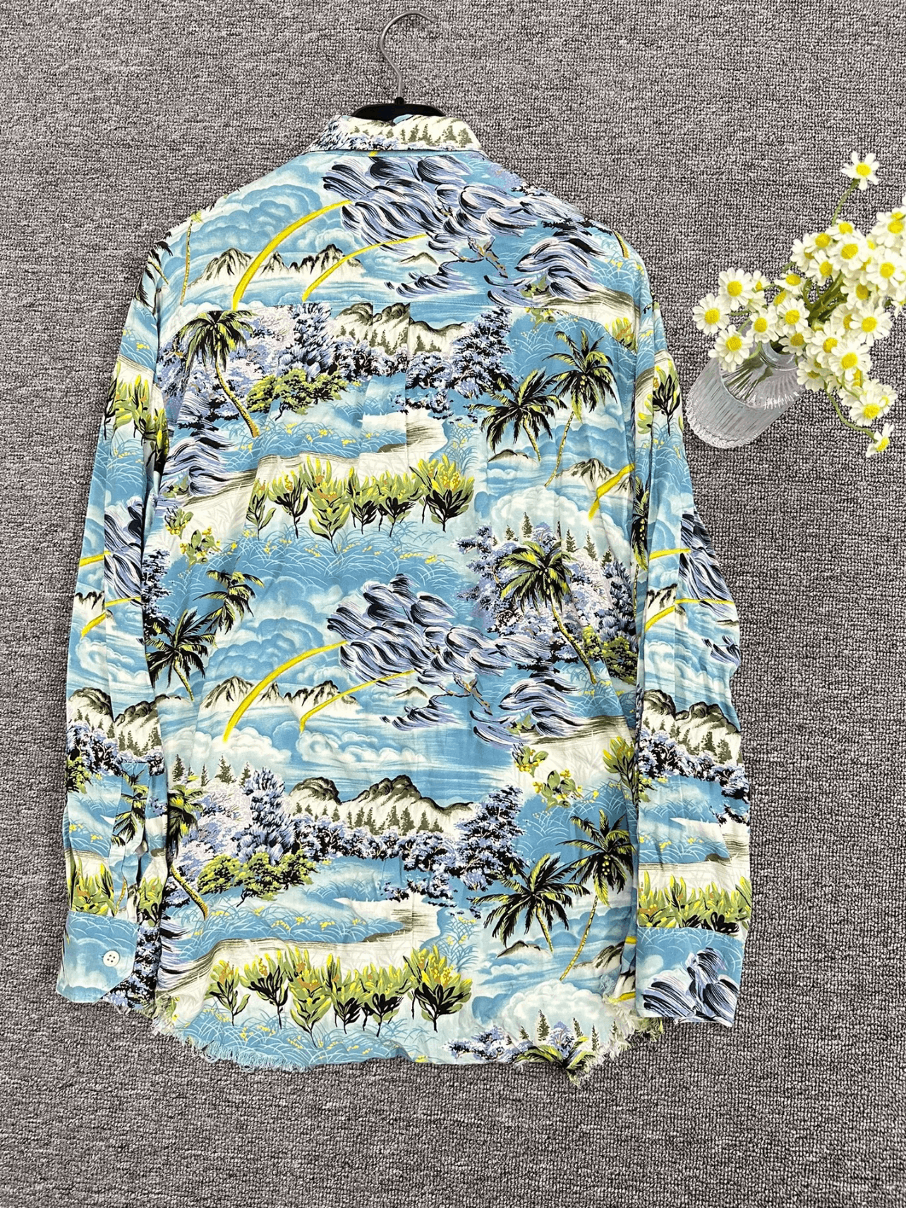 SAINT LAURENT SLP SS16 Saint Laurent Paris Hawaiian Shirt