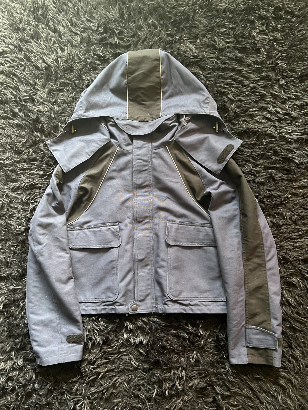 BALENCIAGA Cropped Swing Parka | redroomgallery | REVERSIBLE