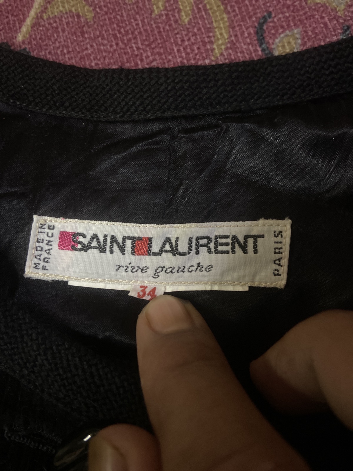 SAINT LAURENT 🔥SALE🔥SAINT LAURENT PARIS RIVE GAUCHE VEST