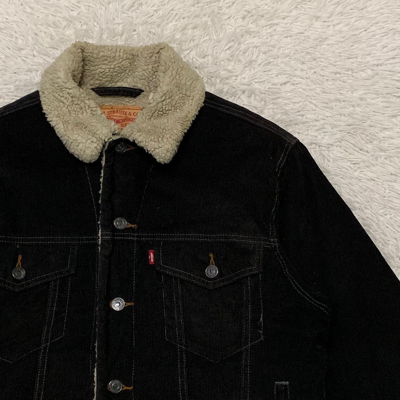 Levi s Levis 70520 Standard Trucker Sherpa Jacket afzahamastore REVERSIBLE