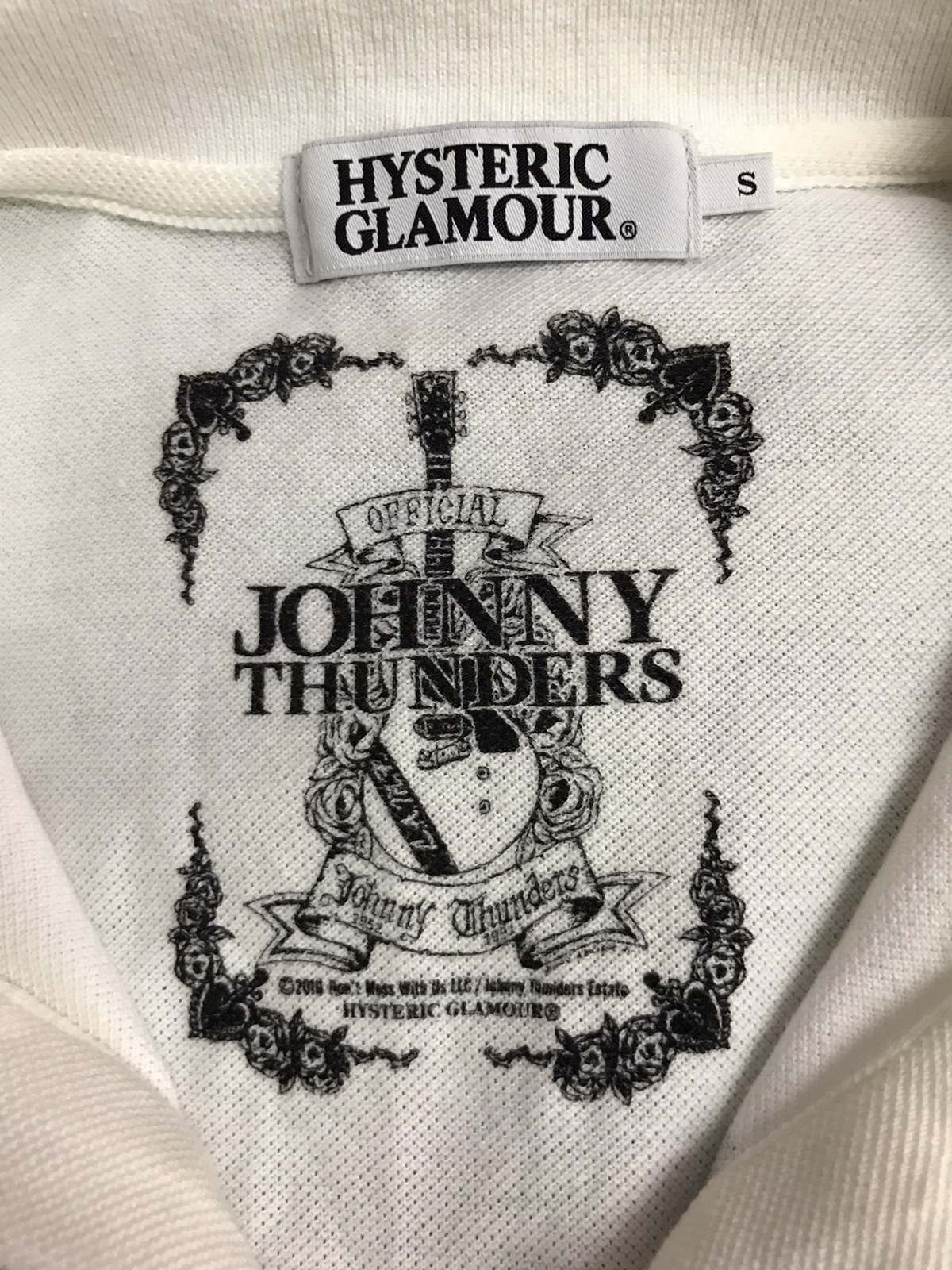 Hysteric Glamour Hysteric Glamour x Johnny Thunders Polos