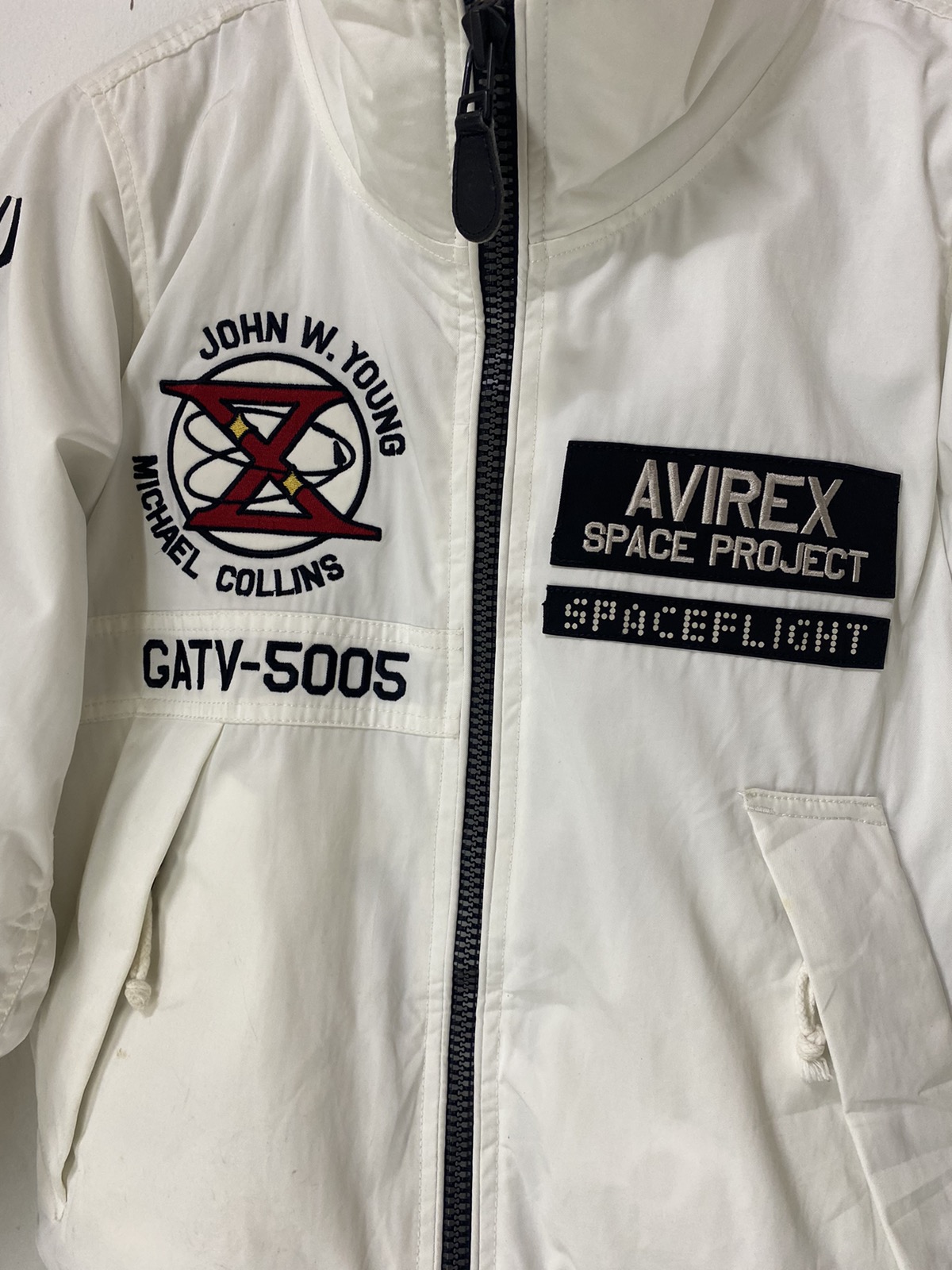 Other Designers Avirex - Avirex Spacewalk GeminiProgram Bomber Jacket  Michael Collins | letto | REVERSIBLE