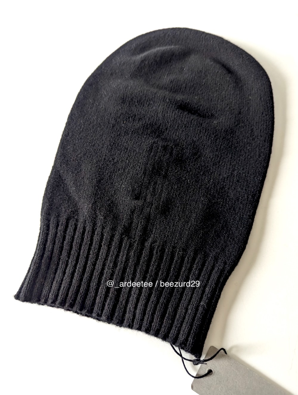 小物 rick owens gimp balaclava Rick Owens Black Gimp Balaclava Rick Owens