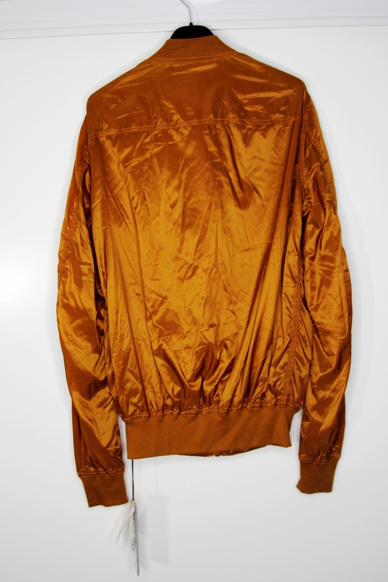 Rick Owens DRKSHDW BNWT SS19 RICK OWENS DRKSHDW NYLON FLIGHT MA-1 JACKET M  | calif | REVERSIBLE