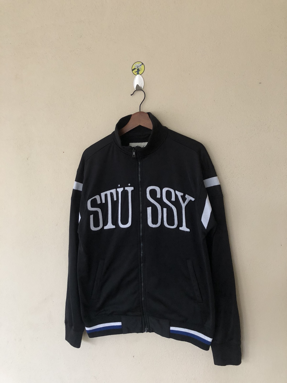 Stüssy Stussy Big Logos Authentic Gear Track Jacket | bandeldotcom 