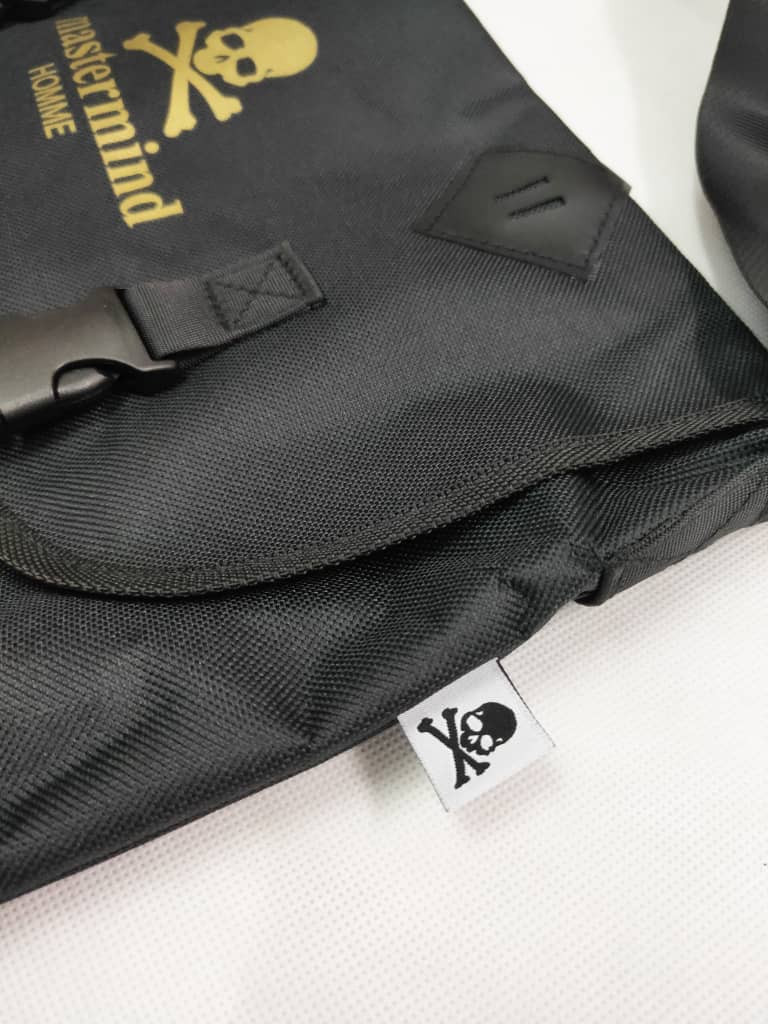 mastermind JAPAN Mastermind Japan Messenger Campus Bag Gold Logo