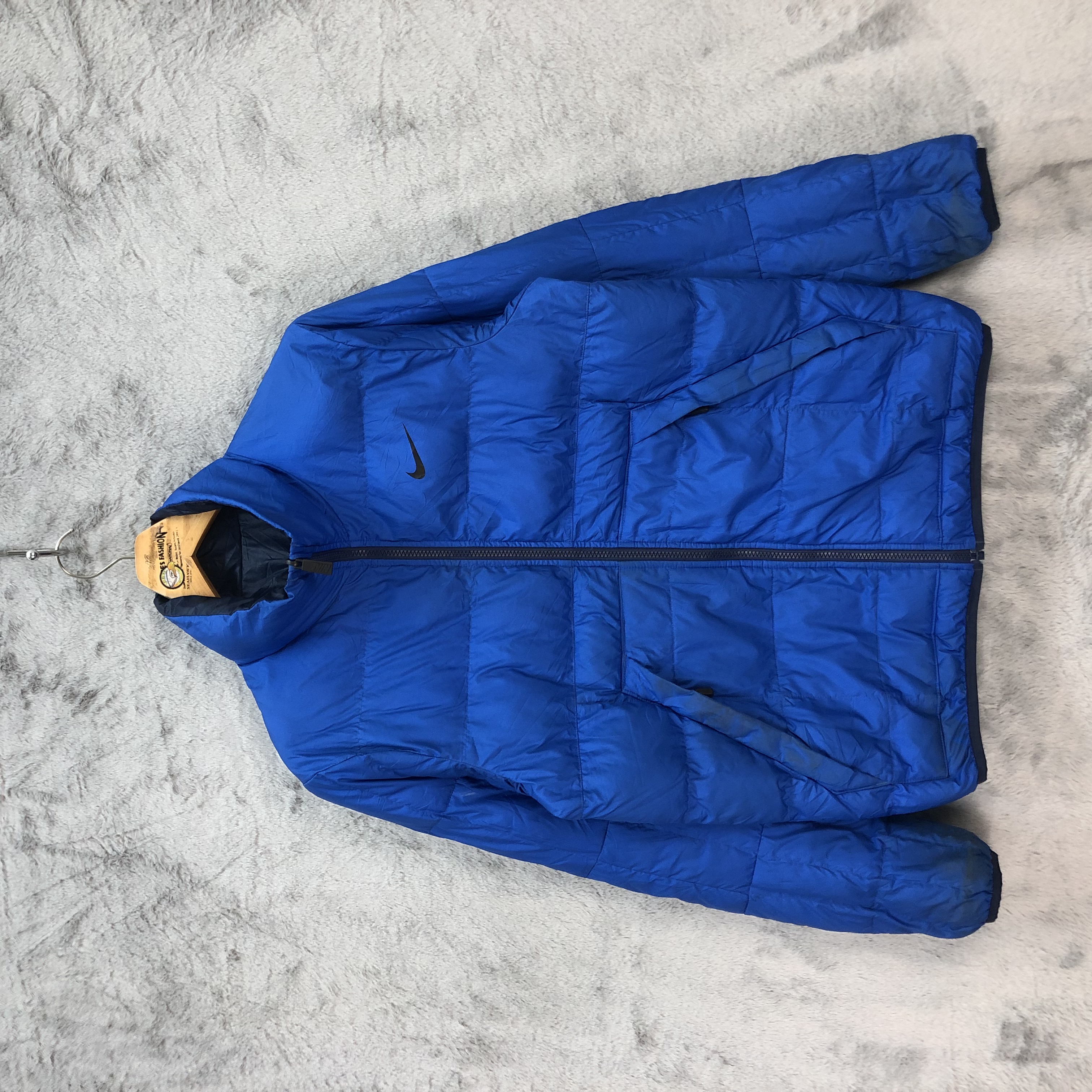 ジャケット・アウター Ria reversible Blue new down jacket COMEBACK】reversible Blue new down jacket RI1030 – ria