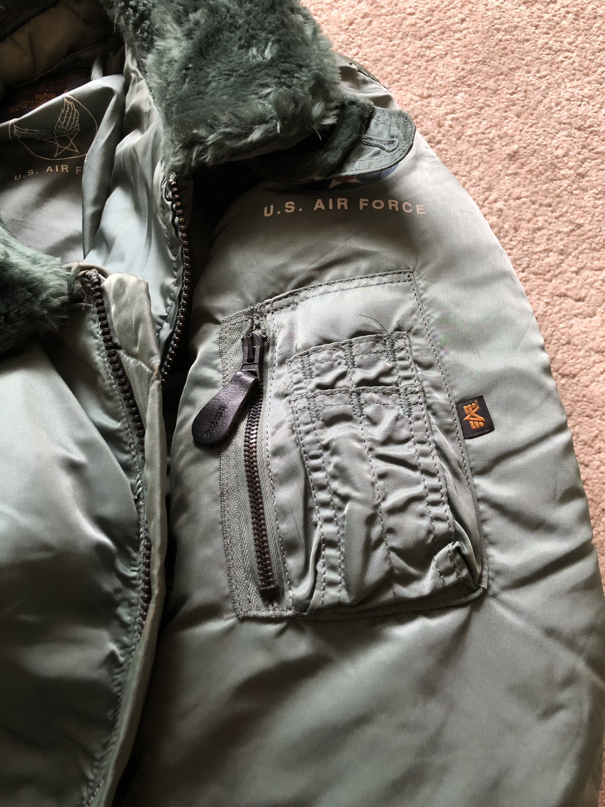 Other Designers Vintage - 1990s Alpha Industries type B15-D
