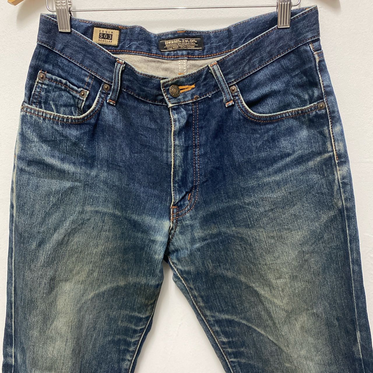 Other Designers Edwin 503 Regular Jeans Zylon High Tech Denim 