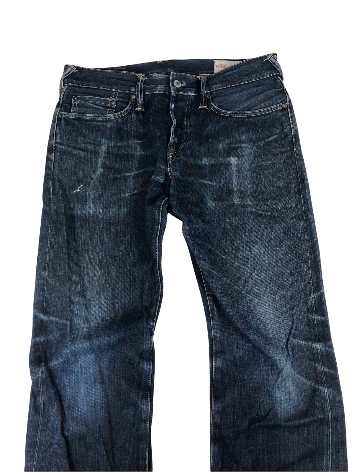 EVISU Evisu Faded Daicock Denim Jeans | jrlhzq | REVERSIBLE