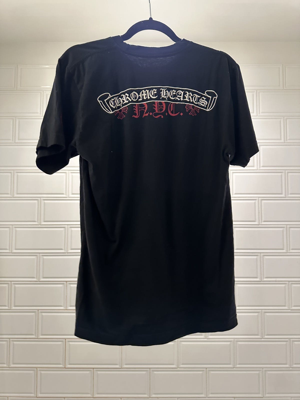 Chrome Hearts Nyc City Tee | slo1 | REVERSIBLE