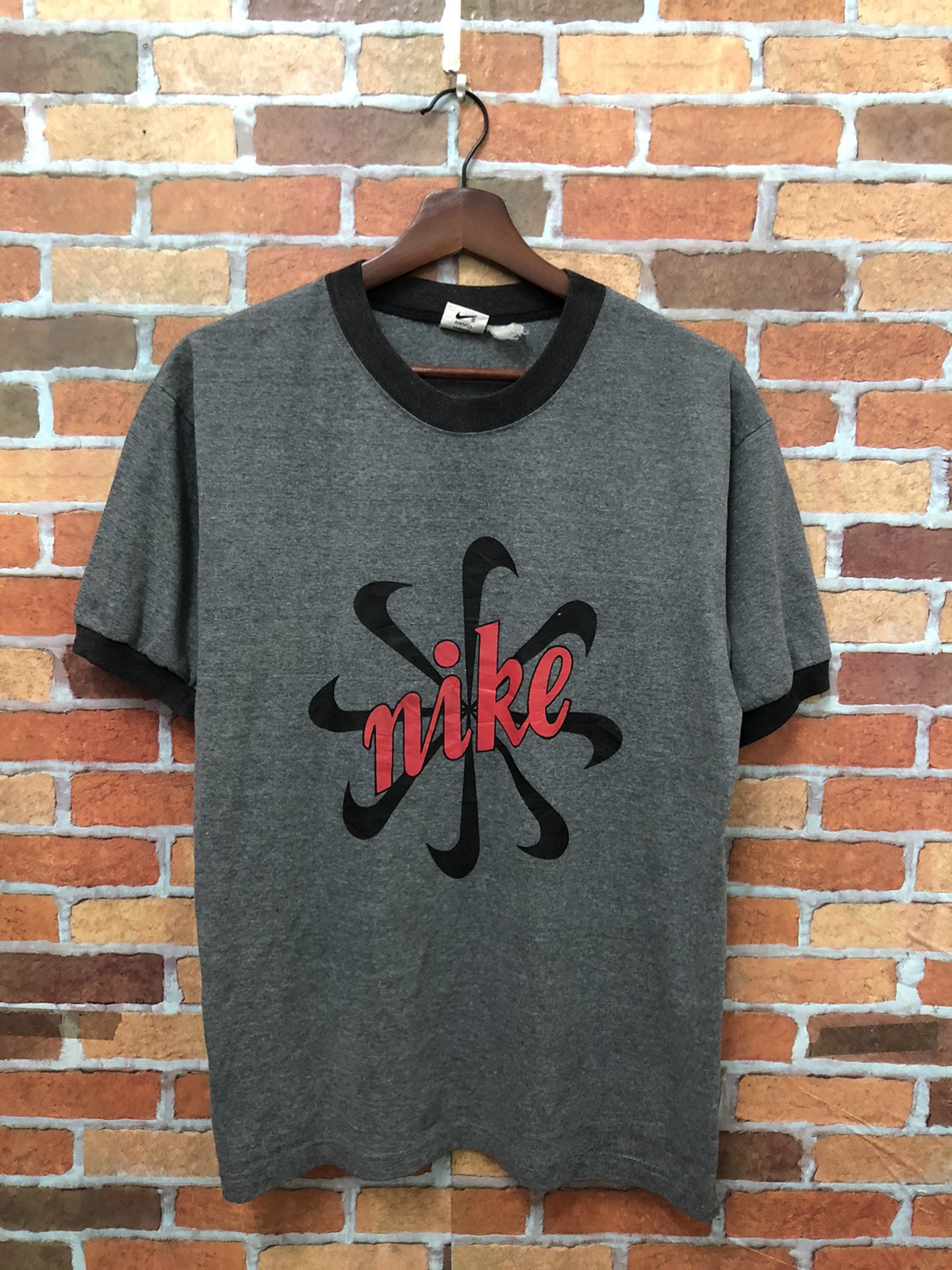 Nike Swoosh Vintage Nike Pinwheel T Shirt Vintage 90s Nike T-Shirt