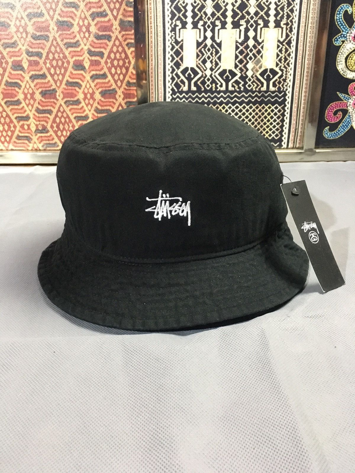 Canvas Bucket Cdg Bucket Hat Stussy Stüssy STUSSY SMALL LOGO STOCK