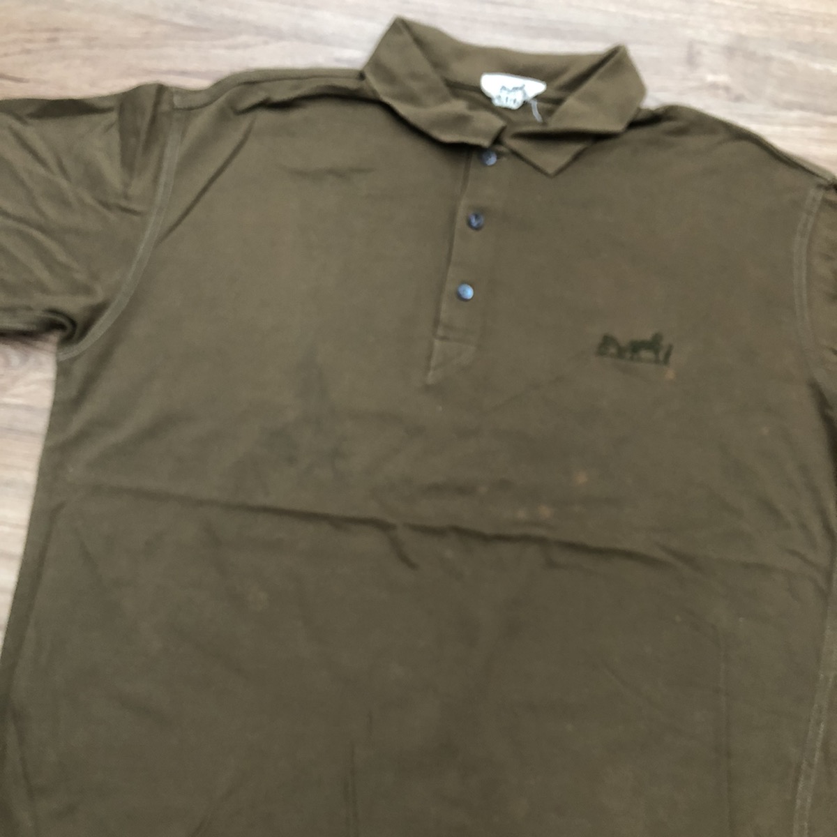 Hermès Vintage Hermes Polo Shirt Made In Italy | whiterooms