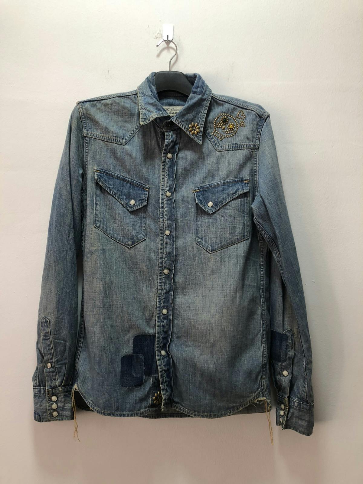 BEAMS PLUS REMI RELIEF Denim Shirt Western Japan Made | haider20 