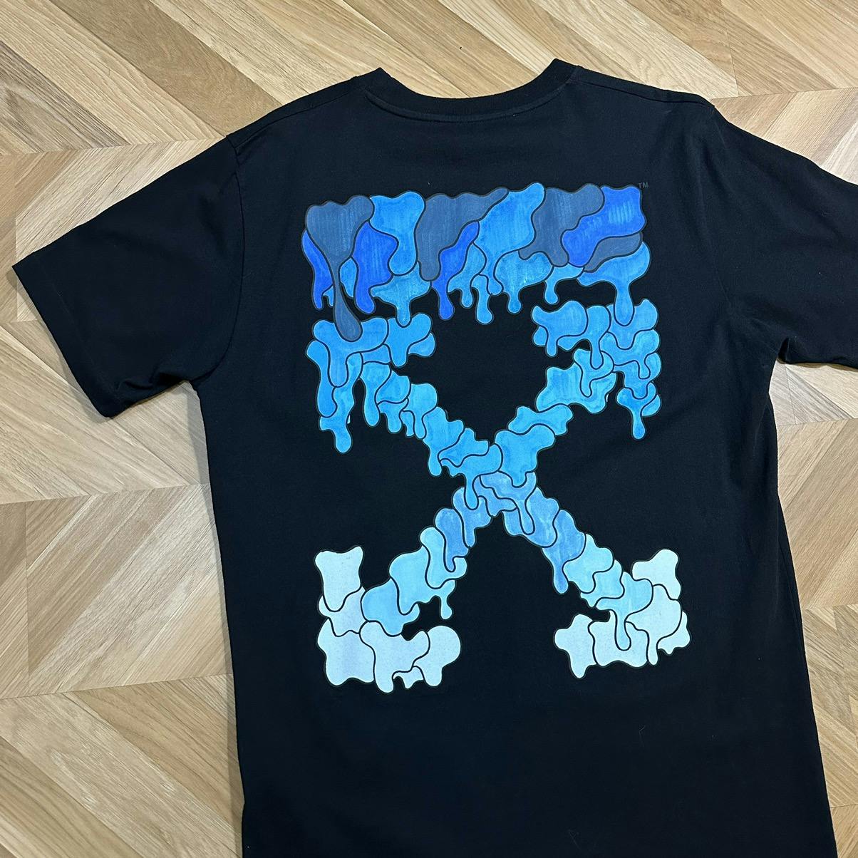 Off-White Off-White Blue Marker Arrows Tee S/S 21 | archived94