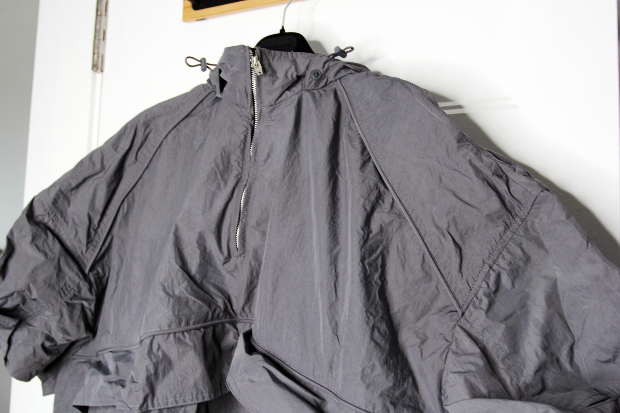 JUUN.J BNWT SS23 JUUN.J SHORT SLEEVE FABRIC ANORAK 46 | calif 