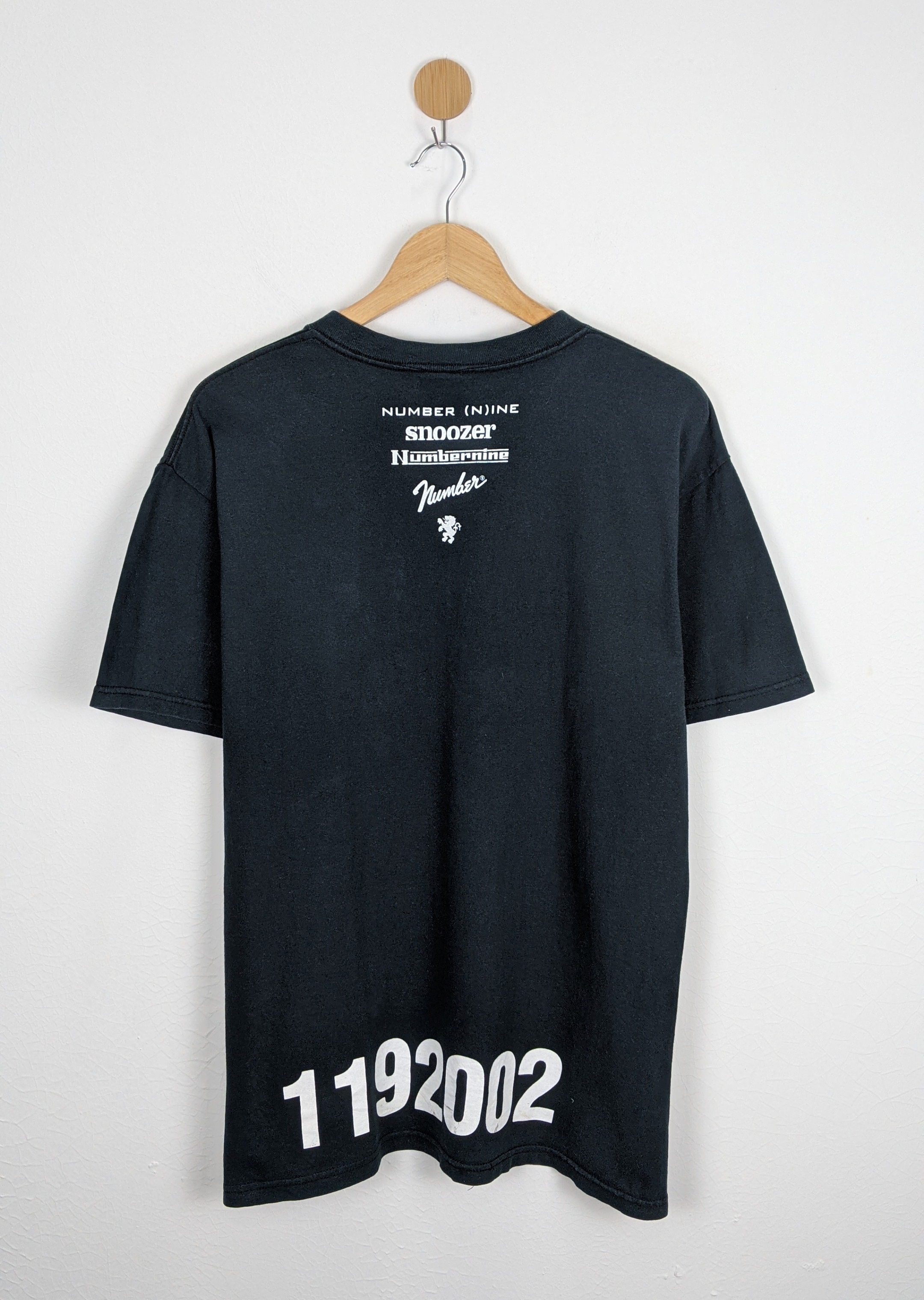 トップス number nine listen to the silence Number Nine 00S Listen To The Silence T-Shirt Compilation Of
