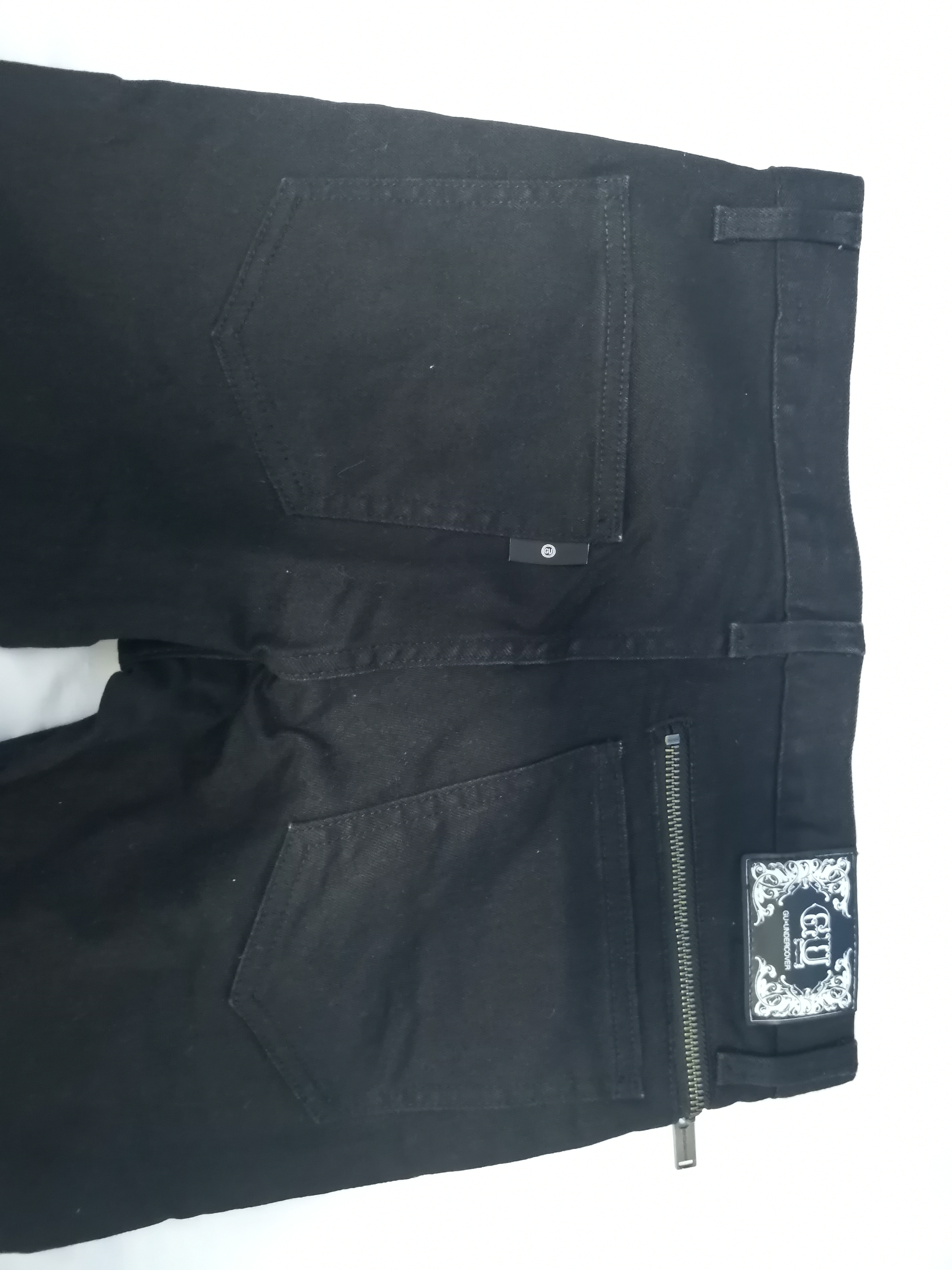 UNDERCOVER Gu x Undercover Jun Takahashi Black Denim Punk