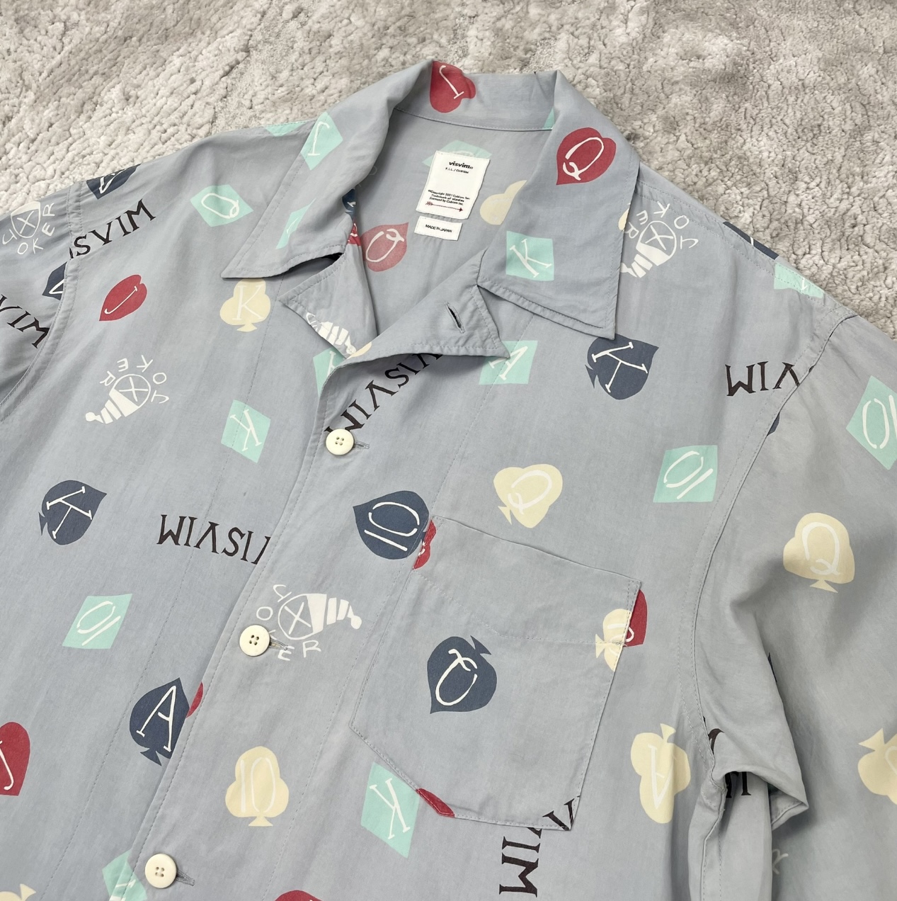 visvim ヴィズビム　CATSKILL SHIRT S/S visvim VISVIM 20SS CATSKILL SHIRT S/S TRUMPS | ubvintage