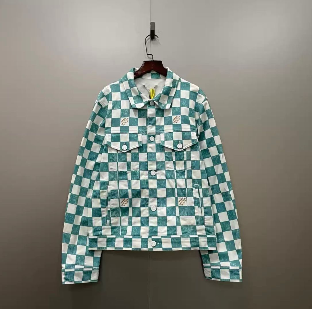 Louis Vuitton Louis Vuitton Denim Damier Jacket SS22