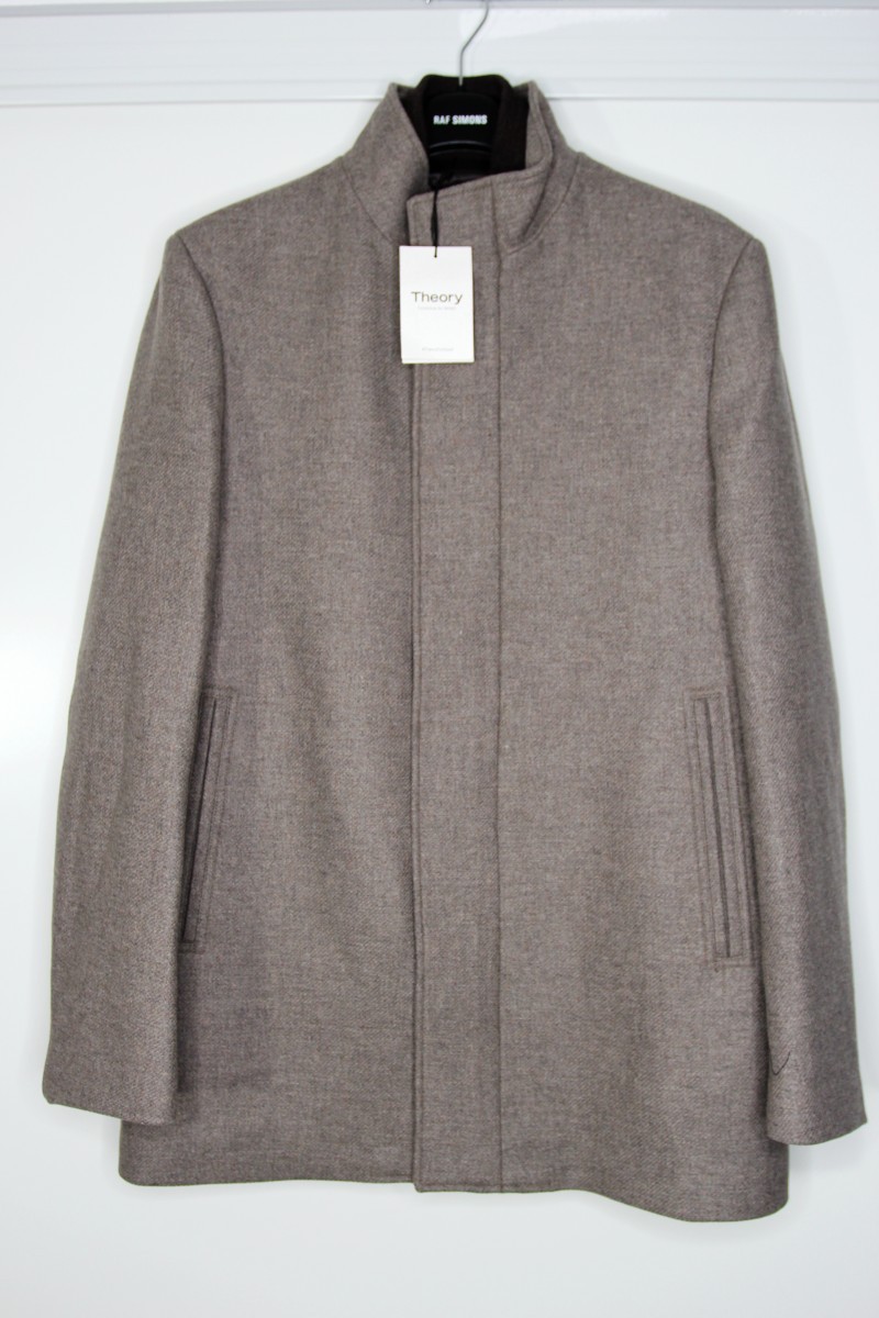 ジャケット・アウター 23AW Theory Wool Melton Clarence NR W A 0400025068488_BLACK_A2?wid=830