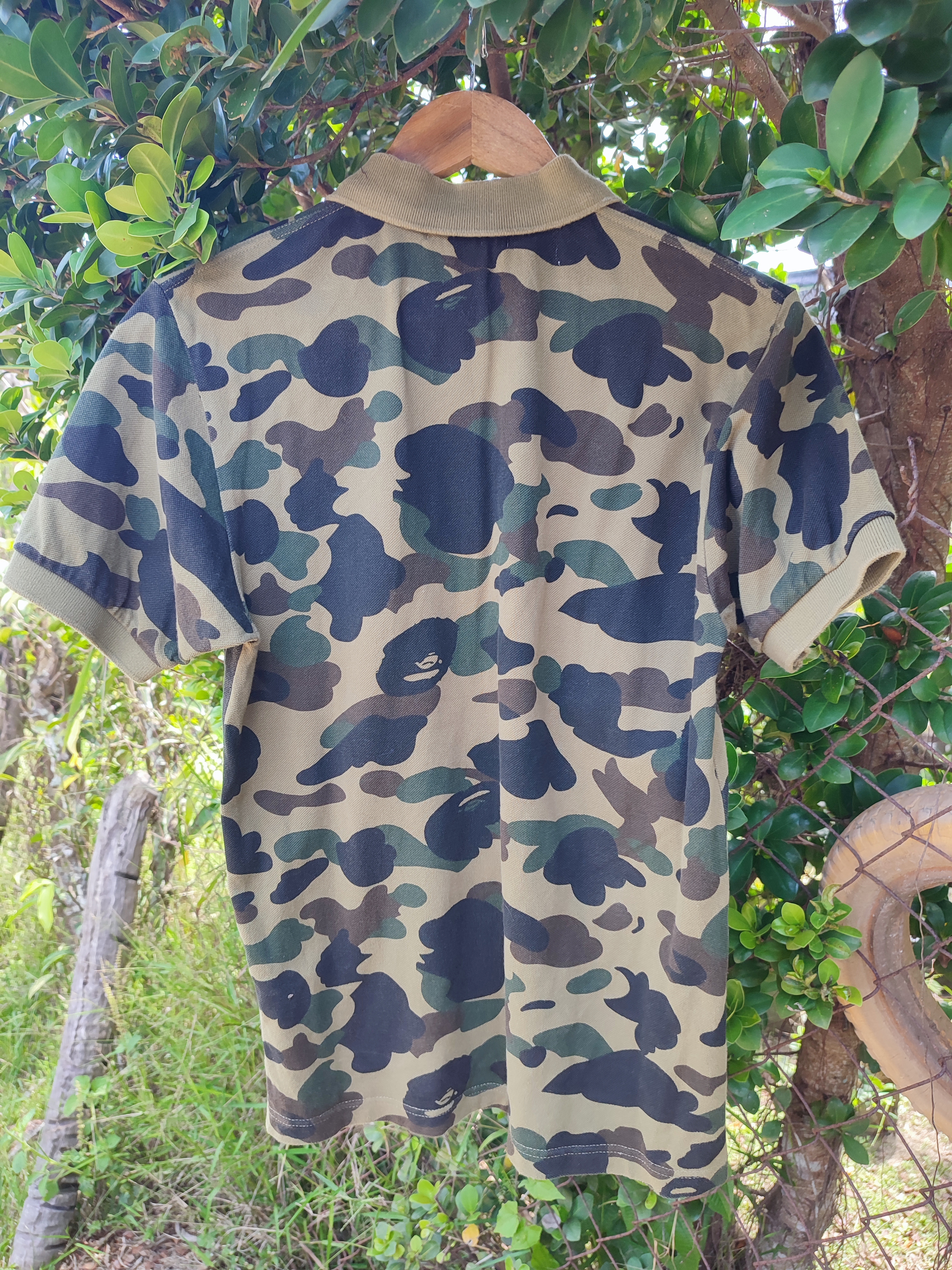 A BATHING APE® BAPE 1st Camo One Point Polo | arthriftology