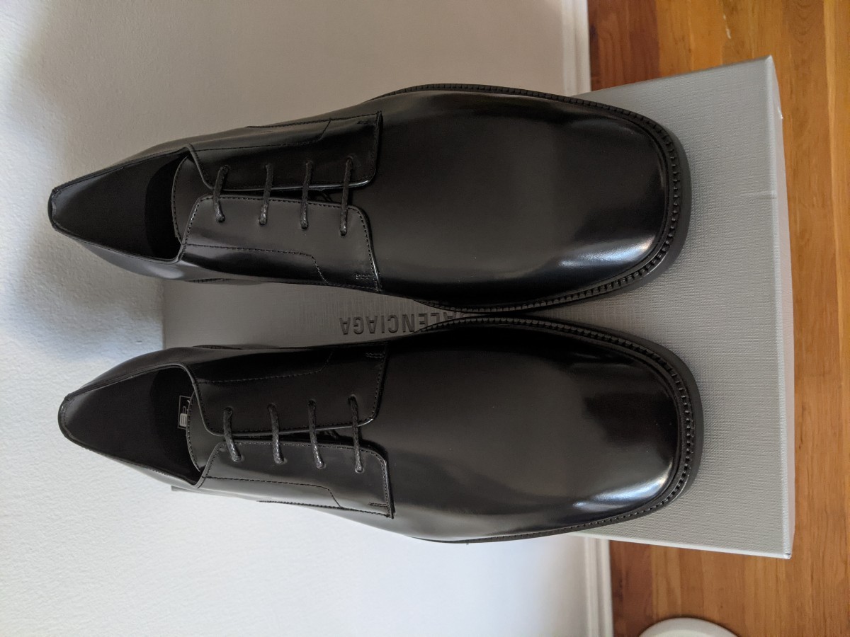 BALENCIAGA BNIB LED Derbies | typical | REVERSIBLE display picture 2