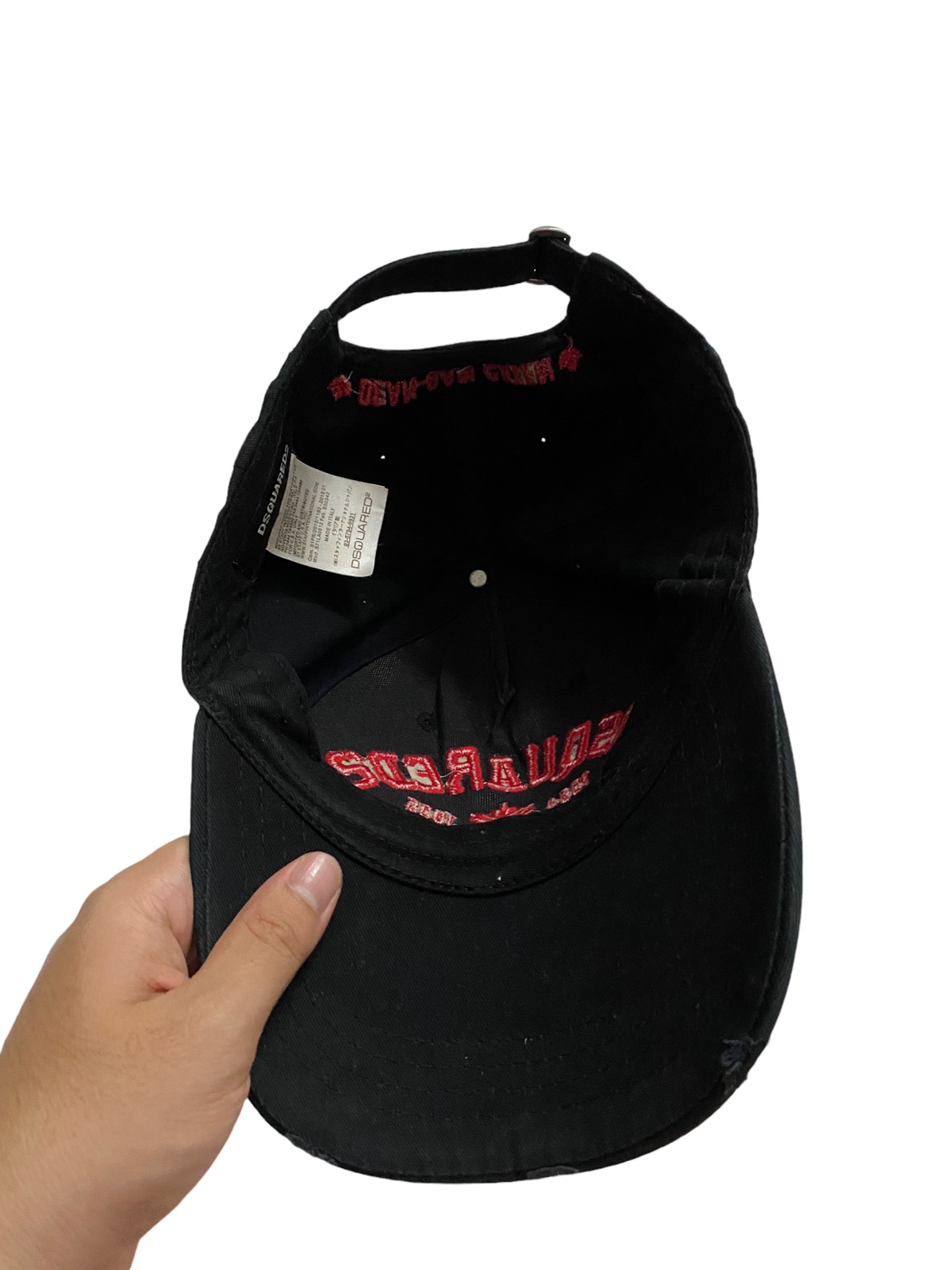 DSQUARED2 DEAN＆DAN CATEN キャップ DSQUARED2 Icon Baseball Cap | Black | FARFETCH