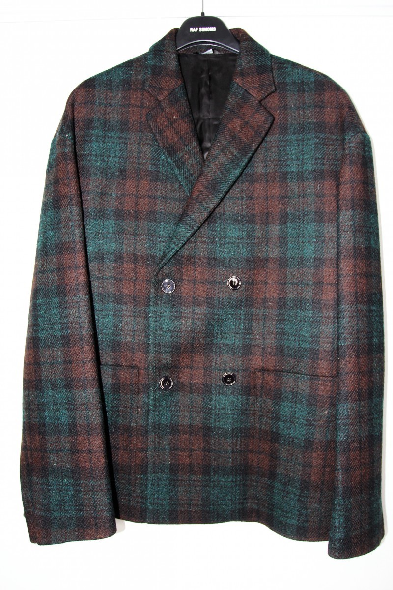 OAMC BNWT AW19 OAMC D.B HARRIS TWEED TARTAN JACKET 52 | calif 