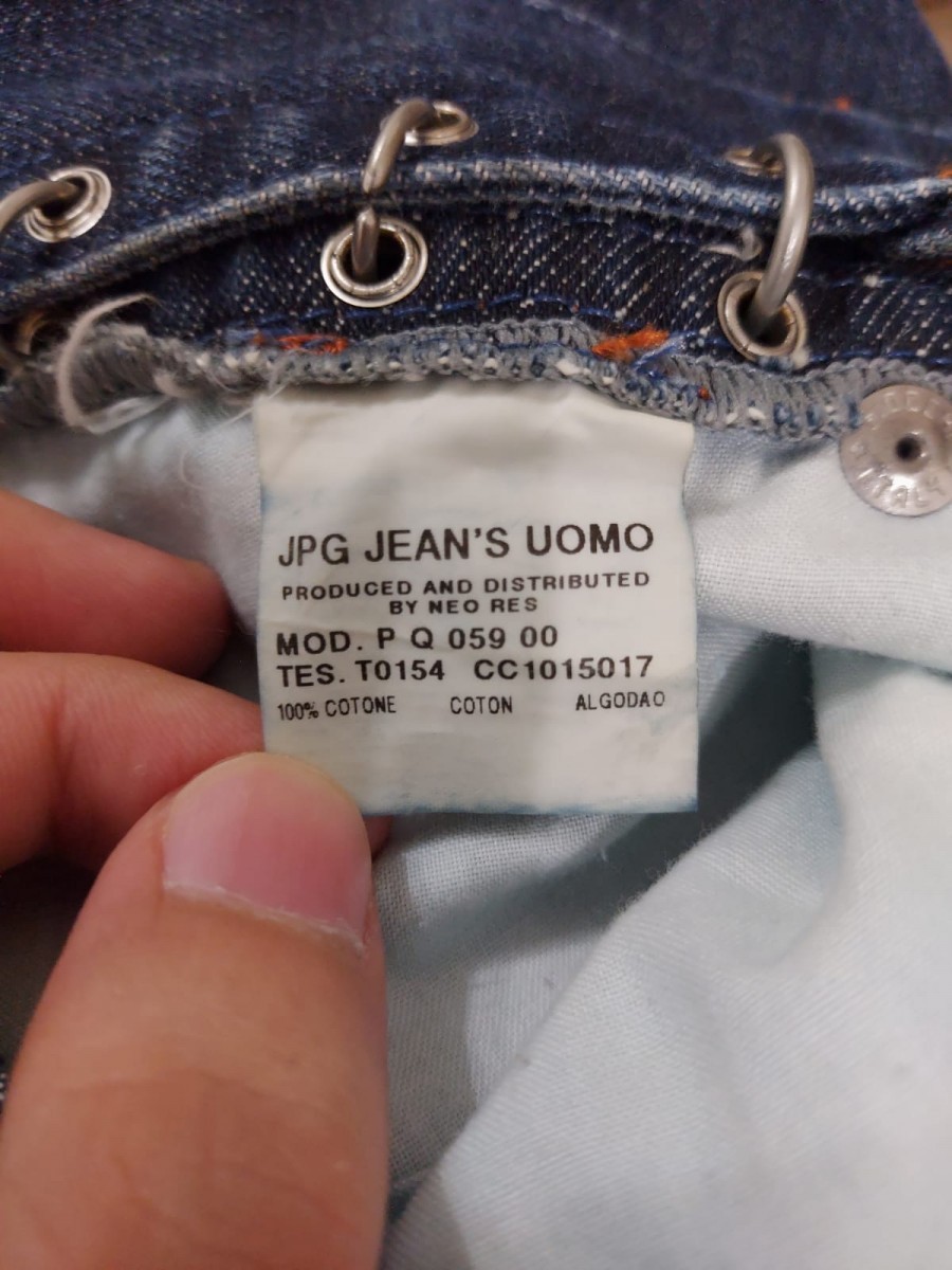 special!! Gaultier Jeans 転写 Print Denim Yahoo!オークション - Jean Paul Gaultier Jean's デニム転写