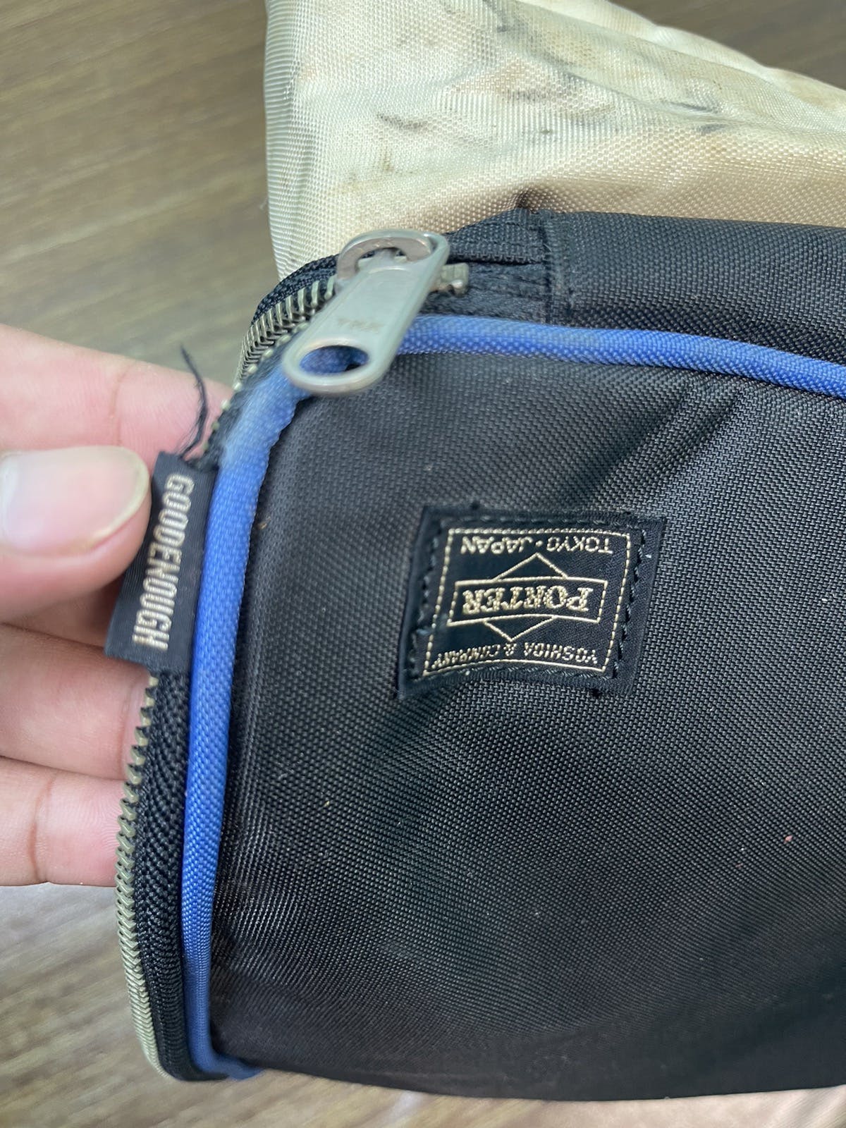 90’s GOODENOUGH×PORTER Collaboration Bag PORTER 1990 Porter X GoodEnough Small Travel Bag | azzashop