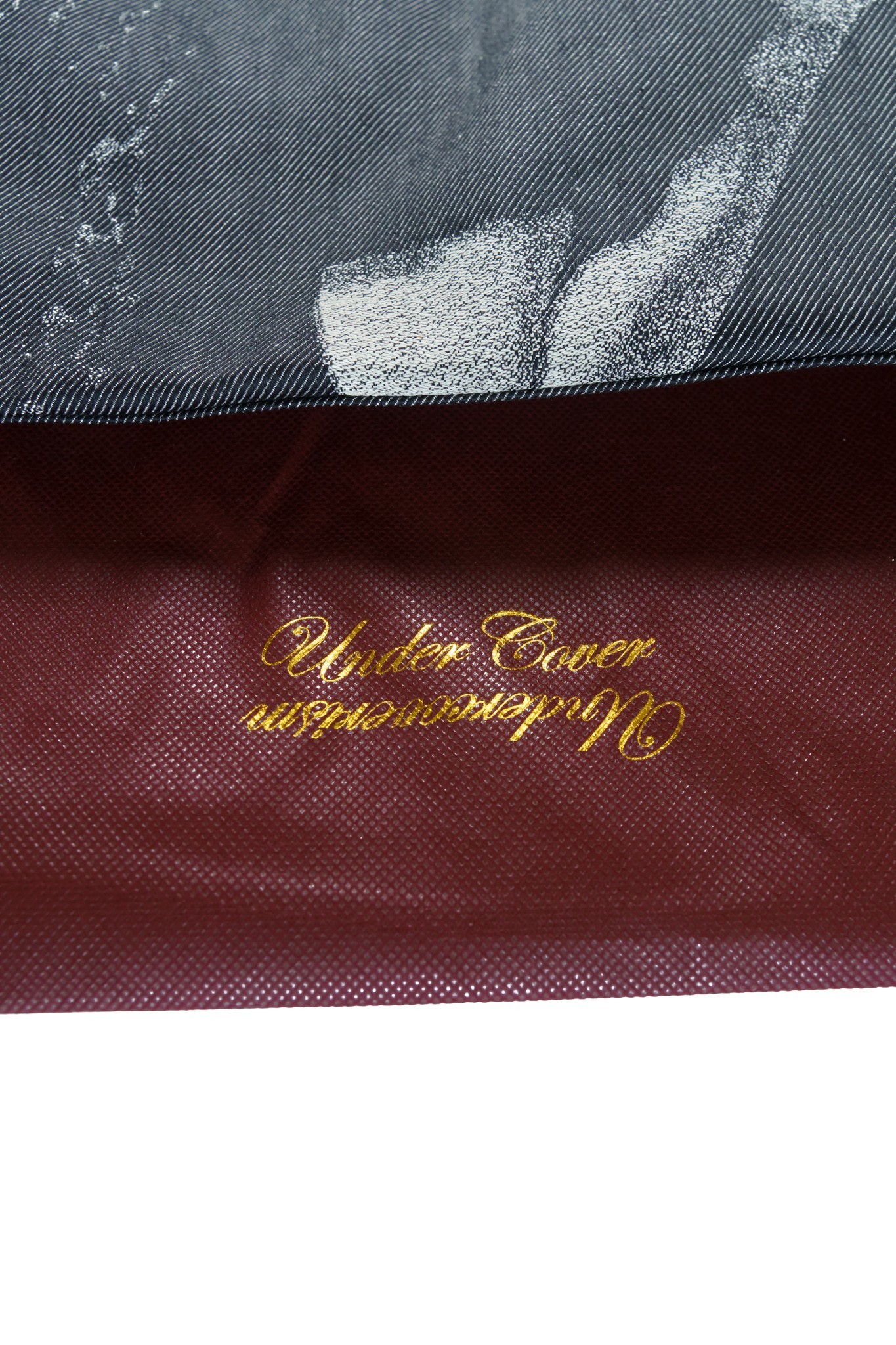 UNDERCOVER Undercover Cindy Sherman Smoking Denim Tote Bag