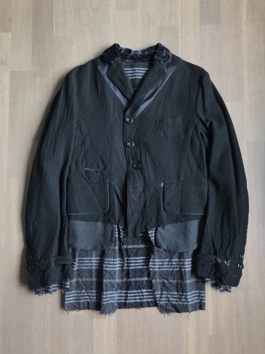 ジャケット・アウター Soloist.14aw. cut out swallowtail jacket Soloist.14aw. cut out swallowtail jacket