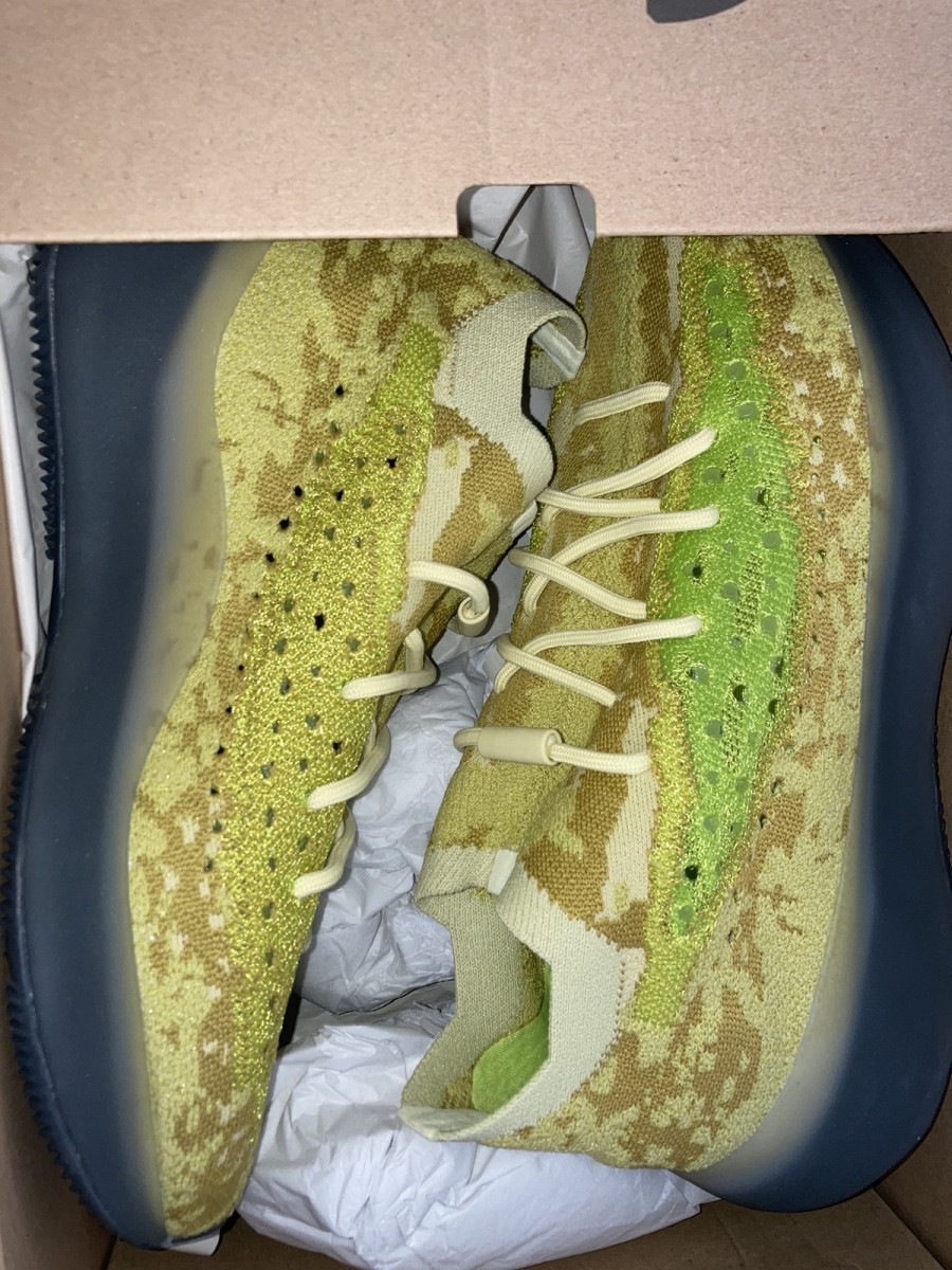 yeezy 380 hylte glow on feet