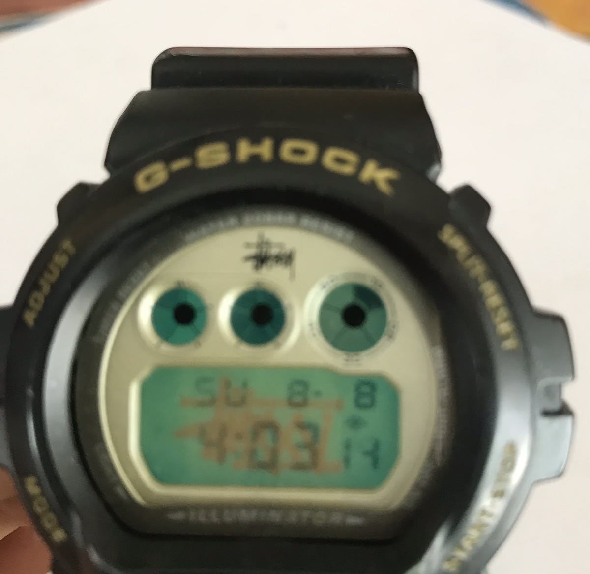 時計 G-SHOCK LIMITED EDITION stussy G-SHOCK × STUSSY limited Watch DW-6900 25th anniversary