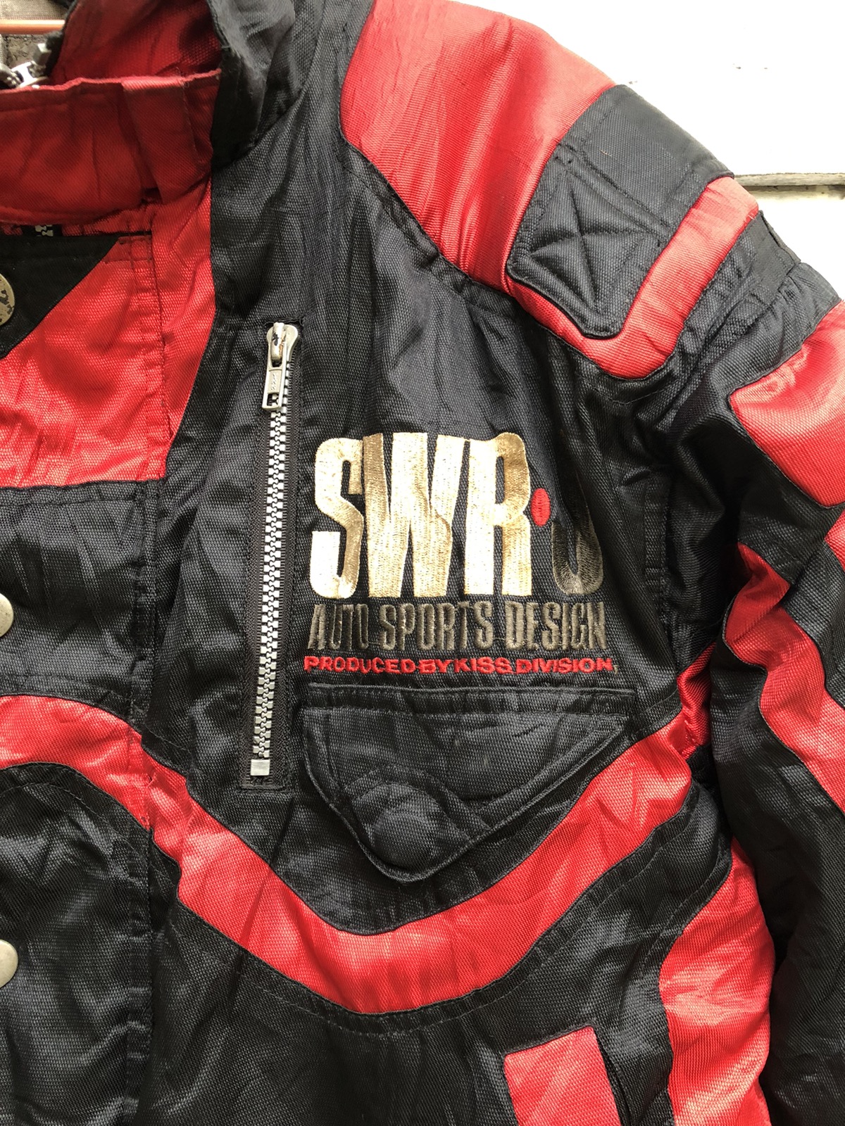 Other Designers Sports Specialties - VINTAGE KISS RACING TEAM PROTO SWRJ  RACING BOMBER JACKET | sogeking | REVERSIBLE